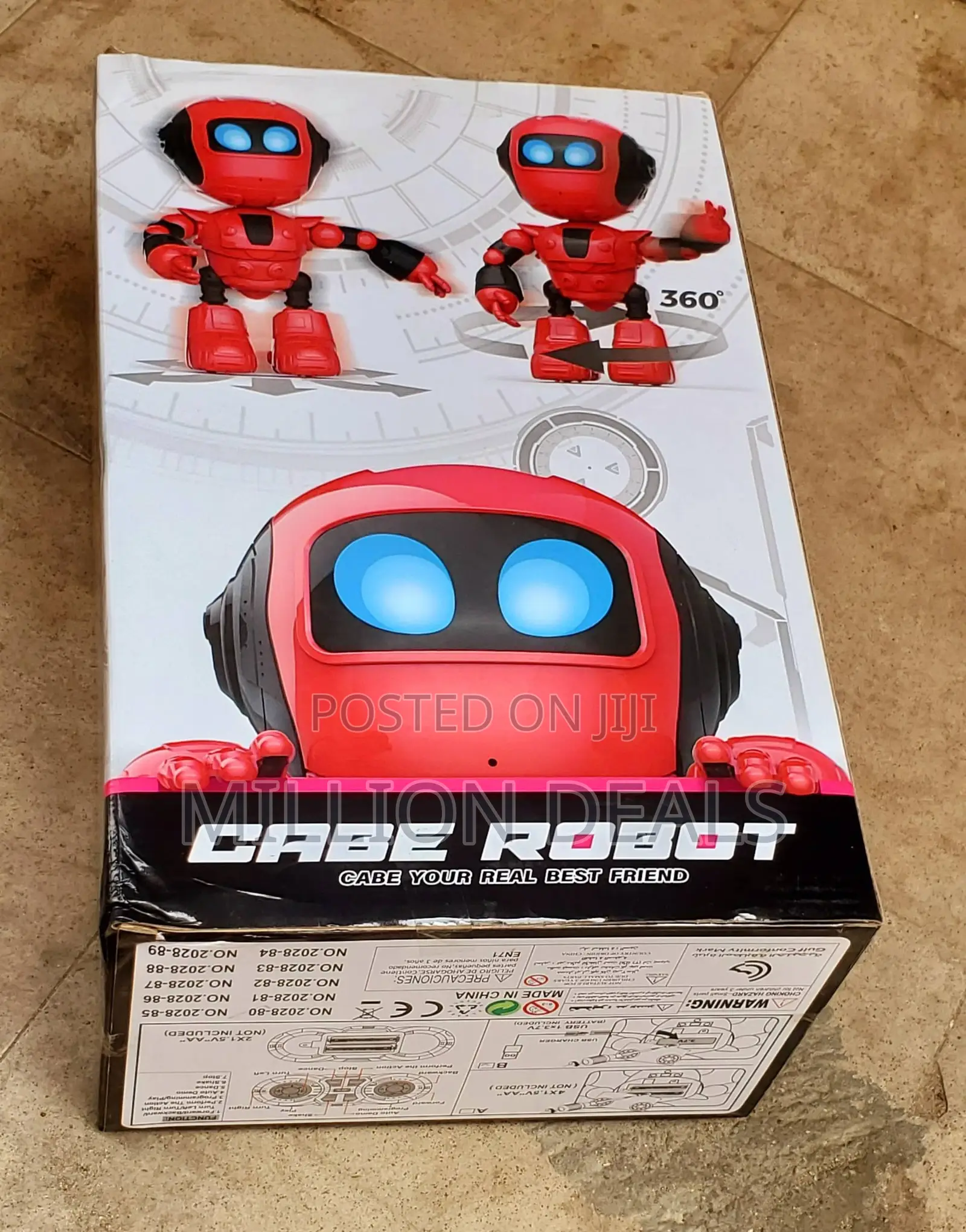 Grand Robot Cabe Remote Control Kids Toy Ages 3+