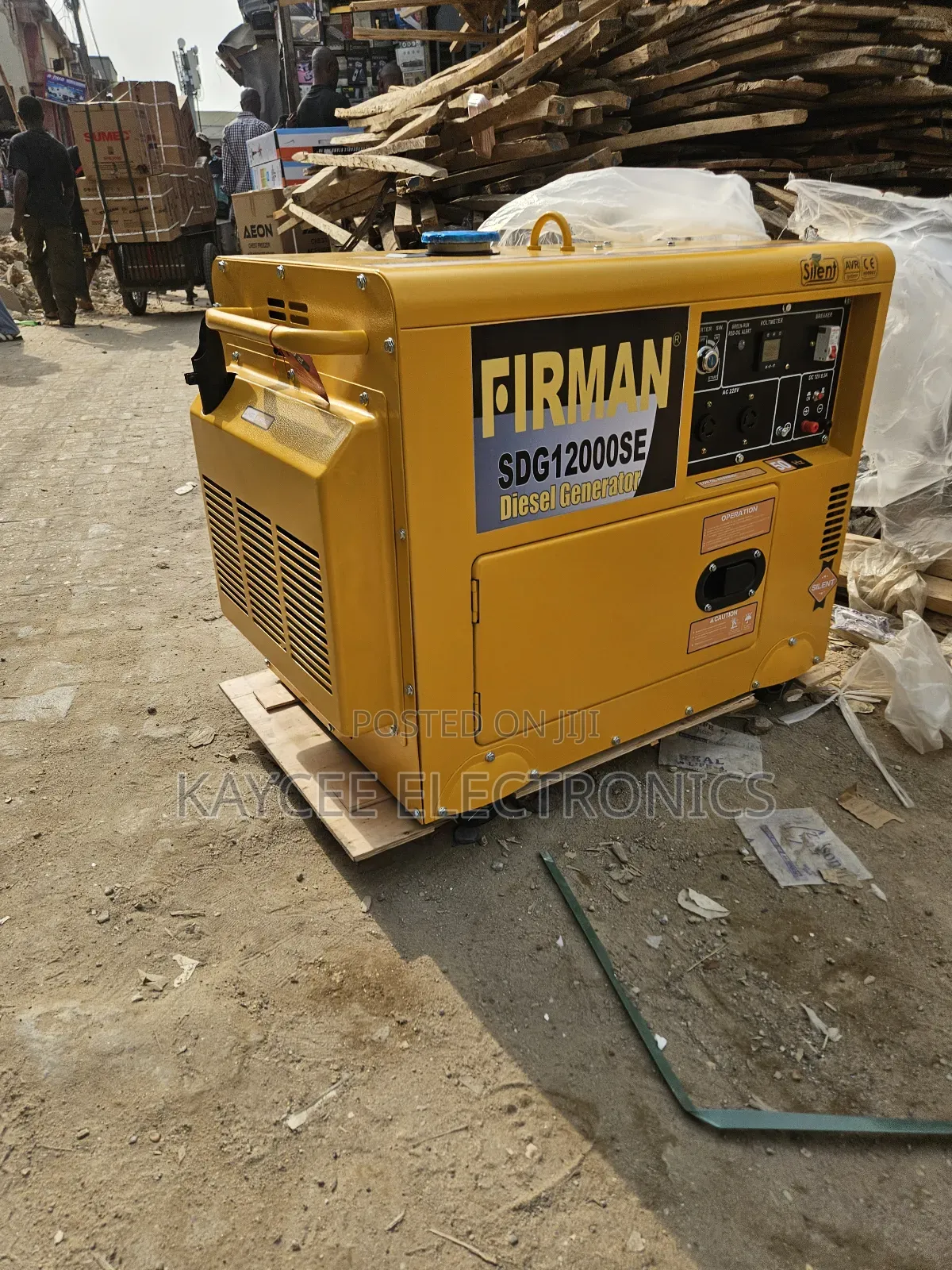10kva Firman Diesel Soundproof Generator Available