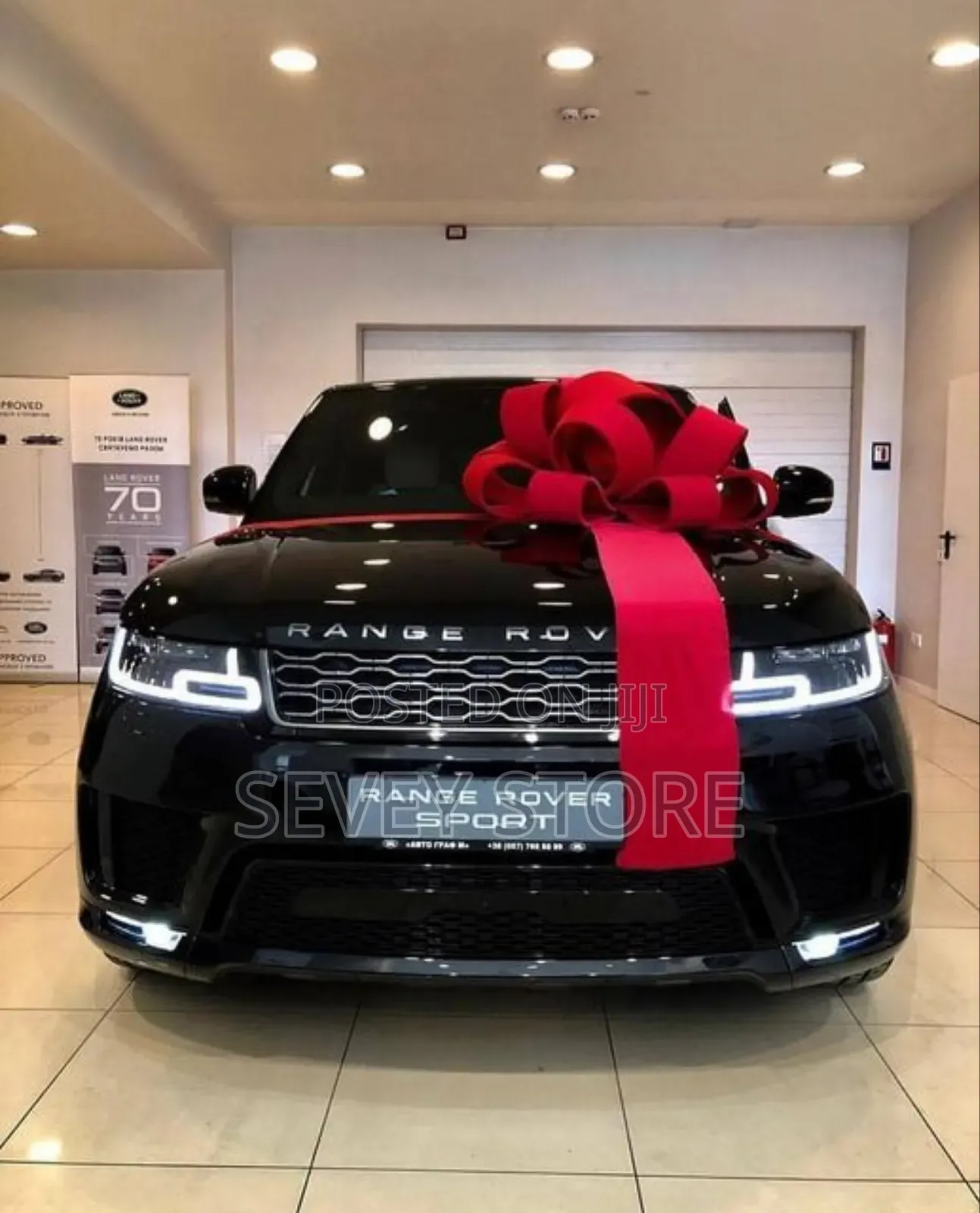 Luxury Car Gift Design With Big Ribbon Decoration
