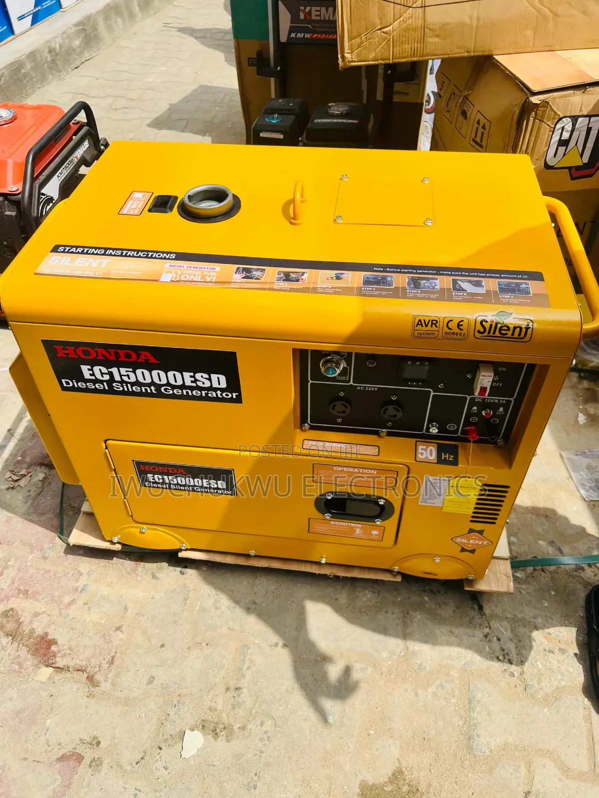Honda 10kva Capacity Soundproof Diesel Generator [Super Strong Set]