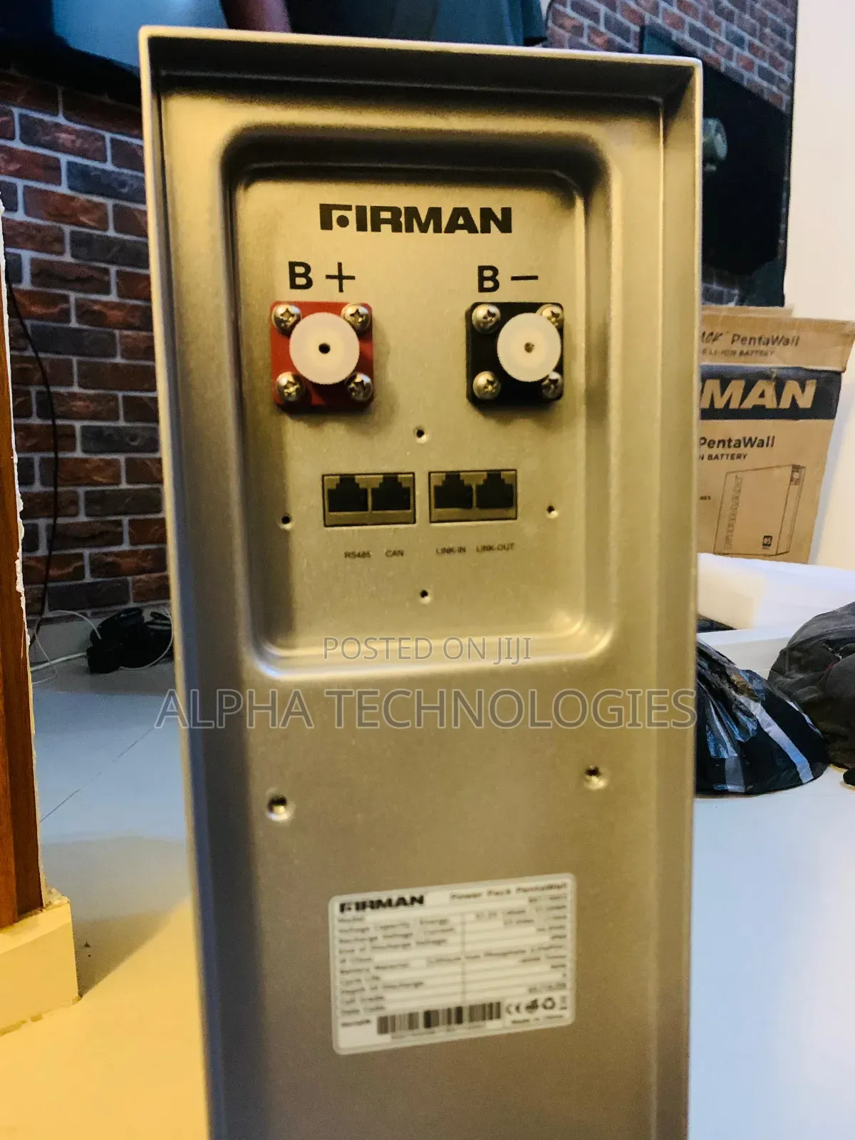 Firman 5kwh Lithium Ion Phosphate Battery