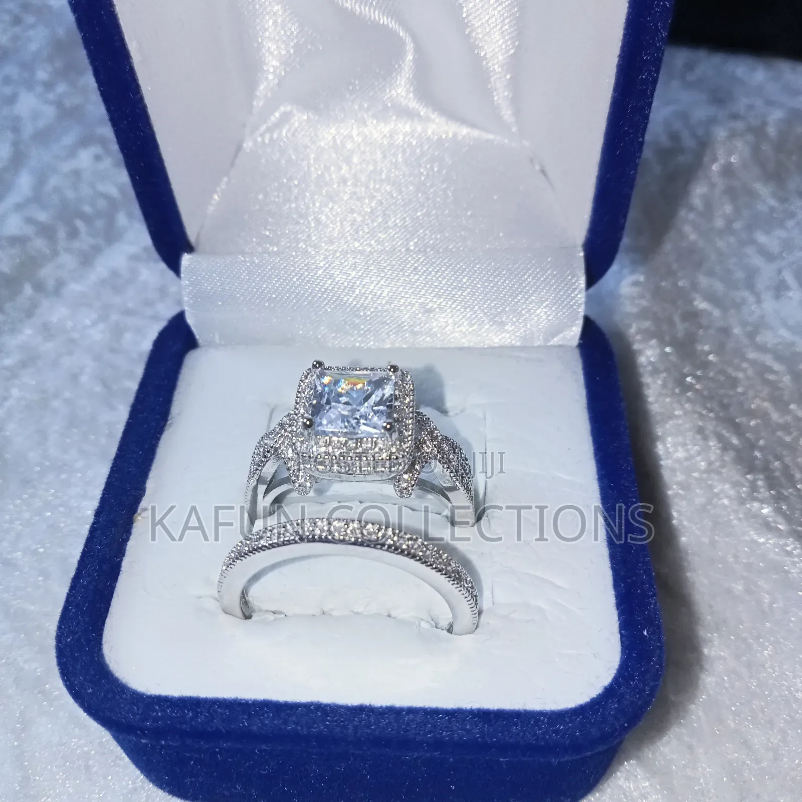 Non Tarnishing. Long-lasting.Silid Zirconia Female Wedding Rings
