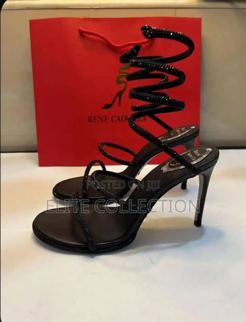 Original Rene Caovilla Wine Spiral Heel Sizes: 37 38 39 40 41 42*