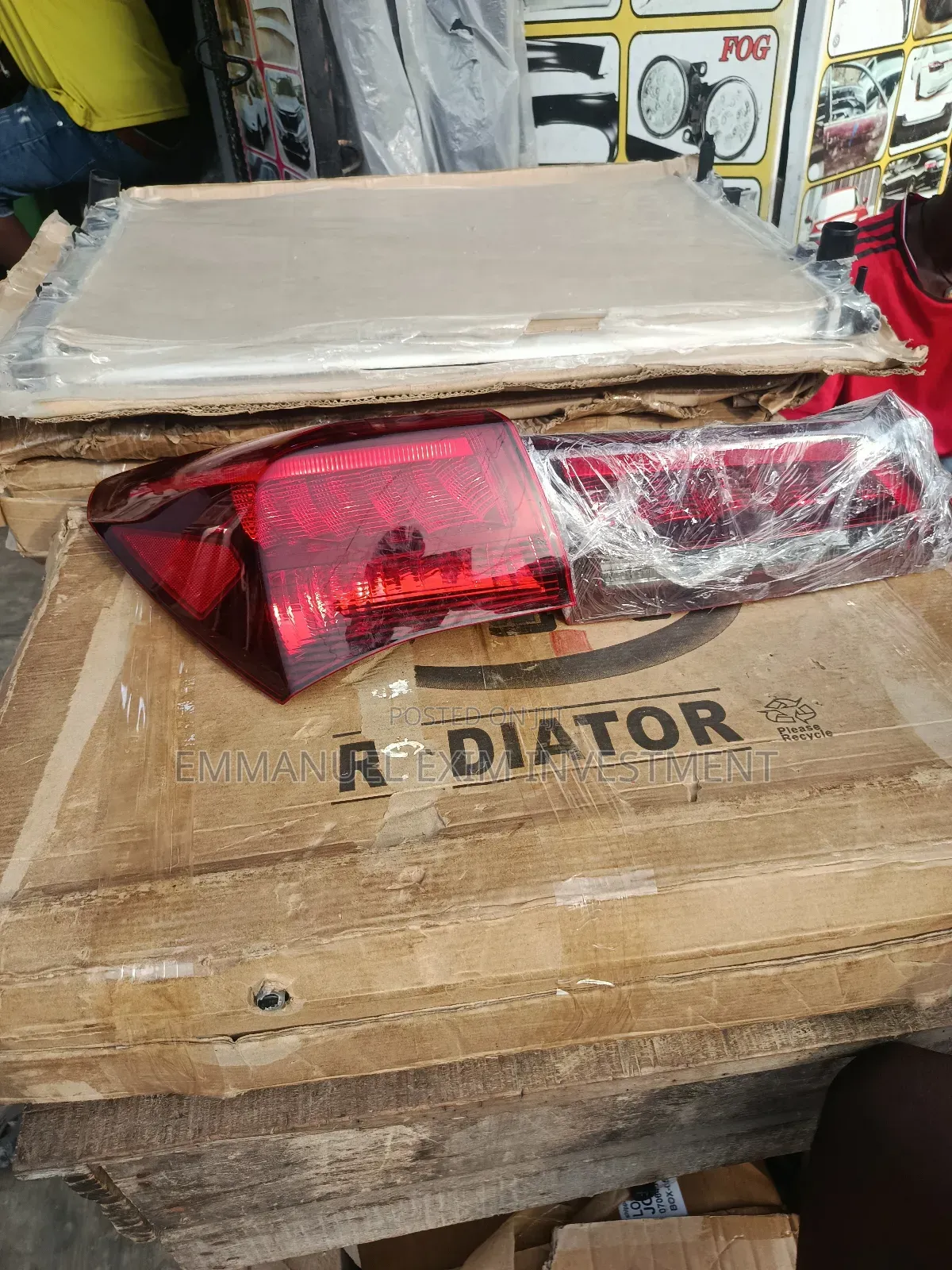 Rear Lamp Acura TLX 2016
