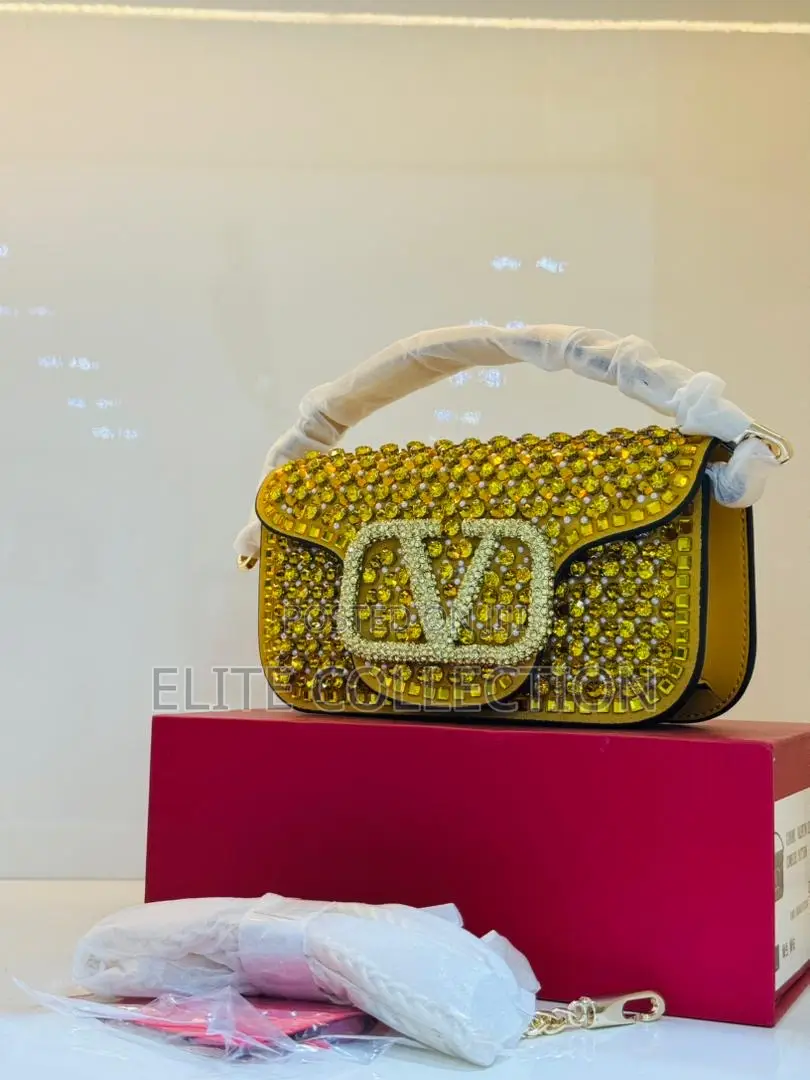 Luxury Diamond Stones Bag Available in All Colours