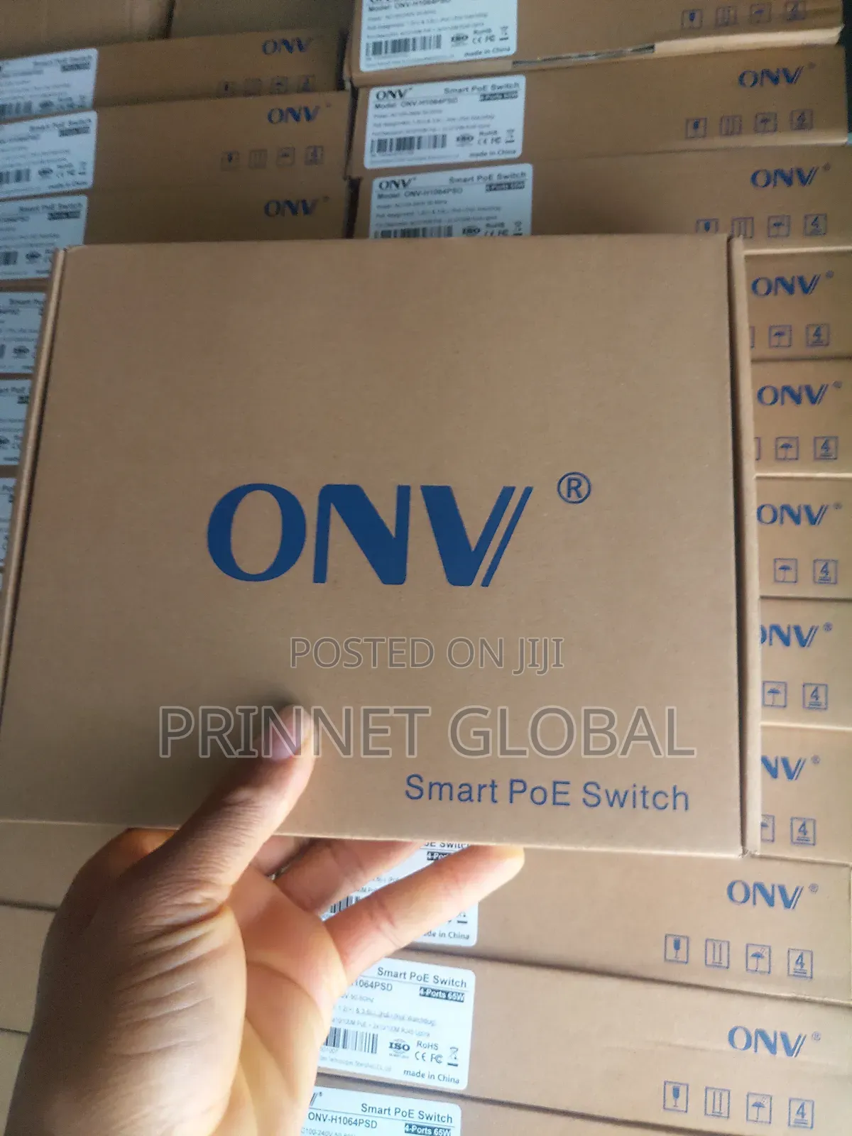 Onv Smart Poe Switch 4ports 65w H1064psd