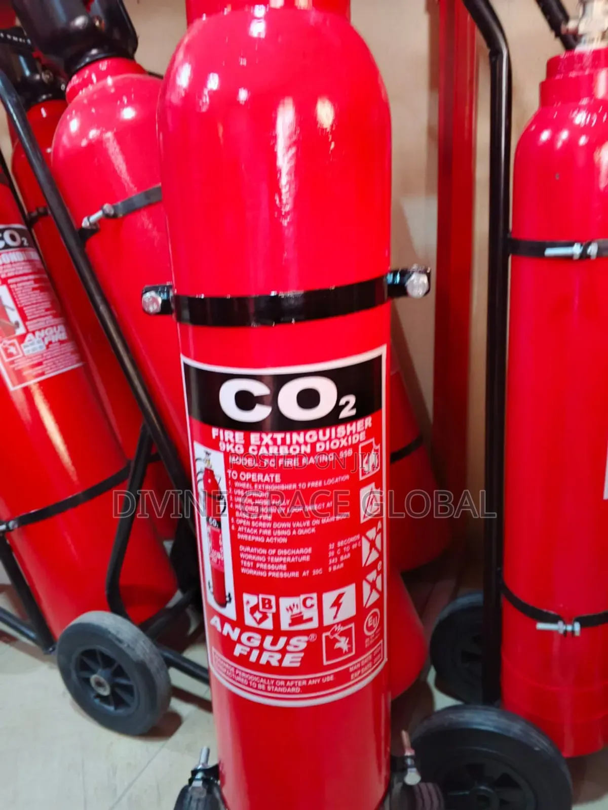 9kg Co2 Fira Extinguisher
