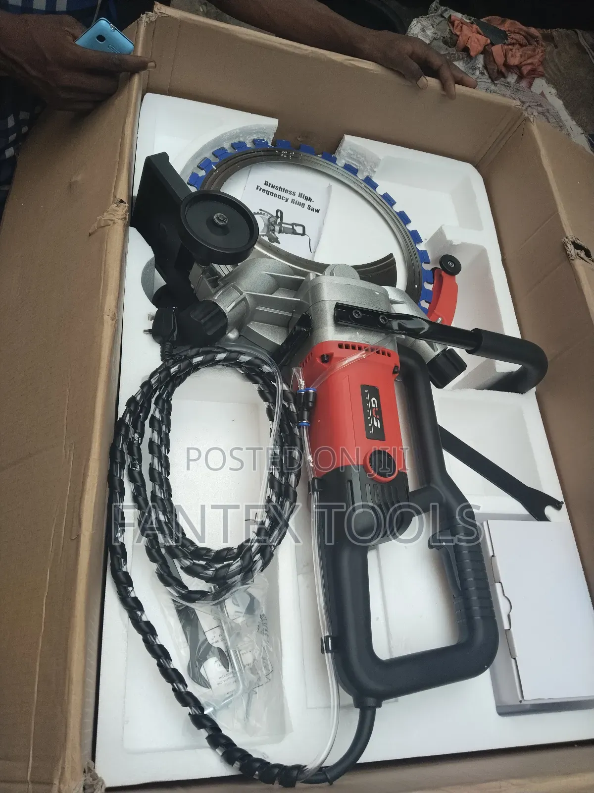Brushless High Frequency Ring Saw. 16"