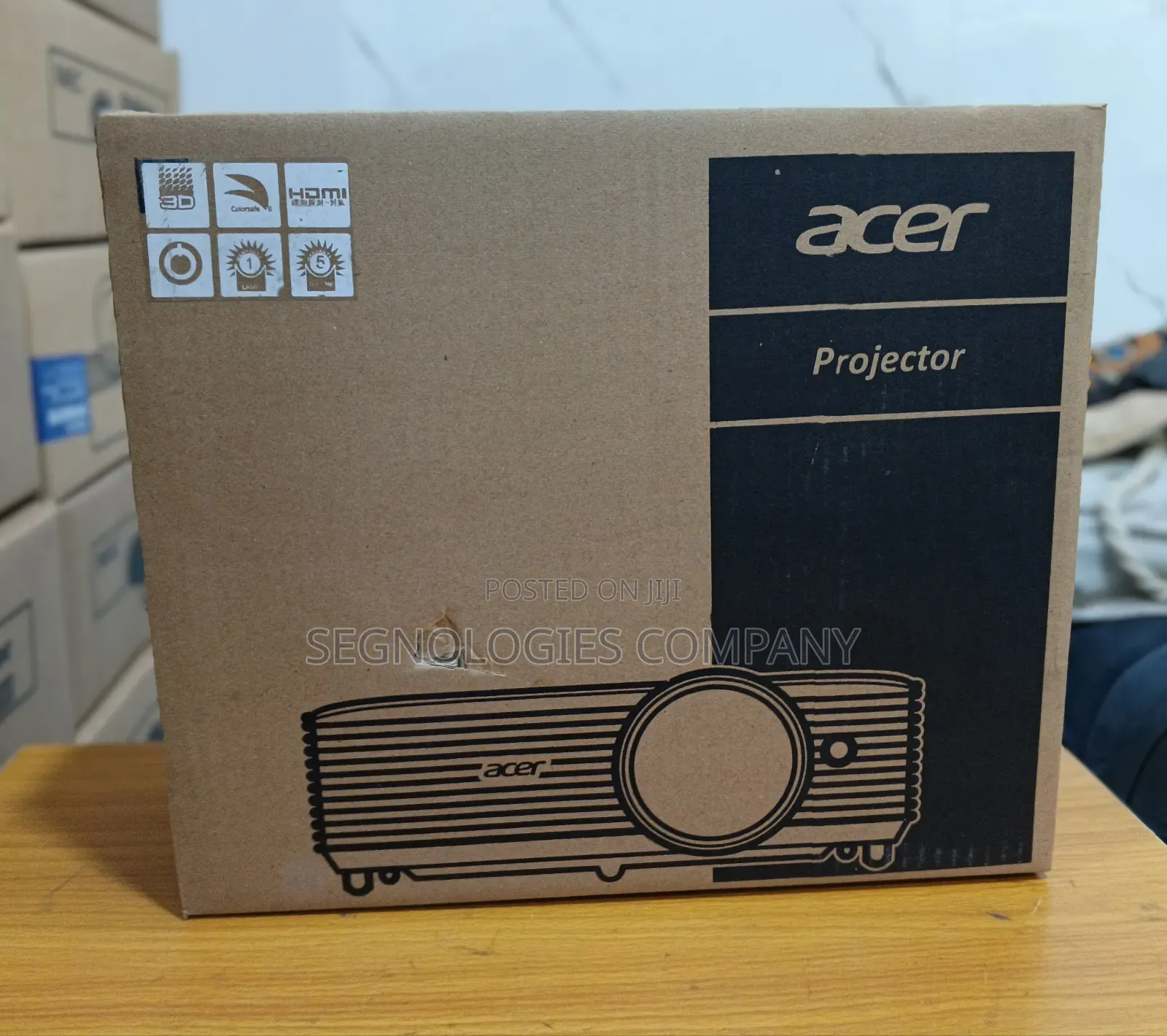Acer P1387w Wxga 3d Dlp 4500 Lumens Projector