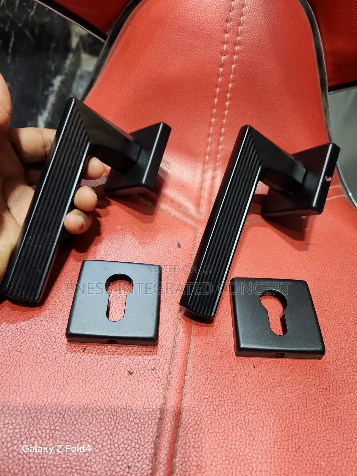 Full Black Coated Quality Lock Set