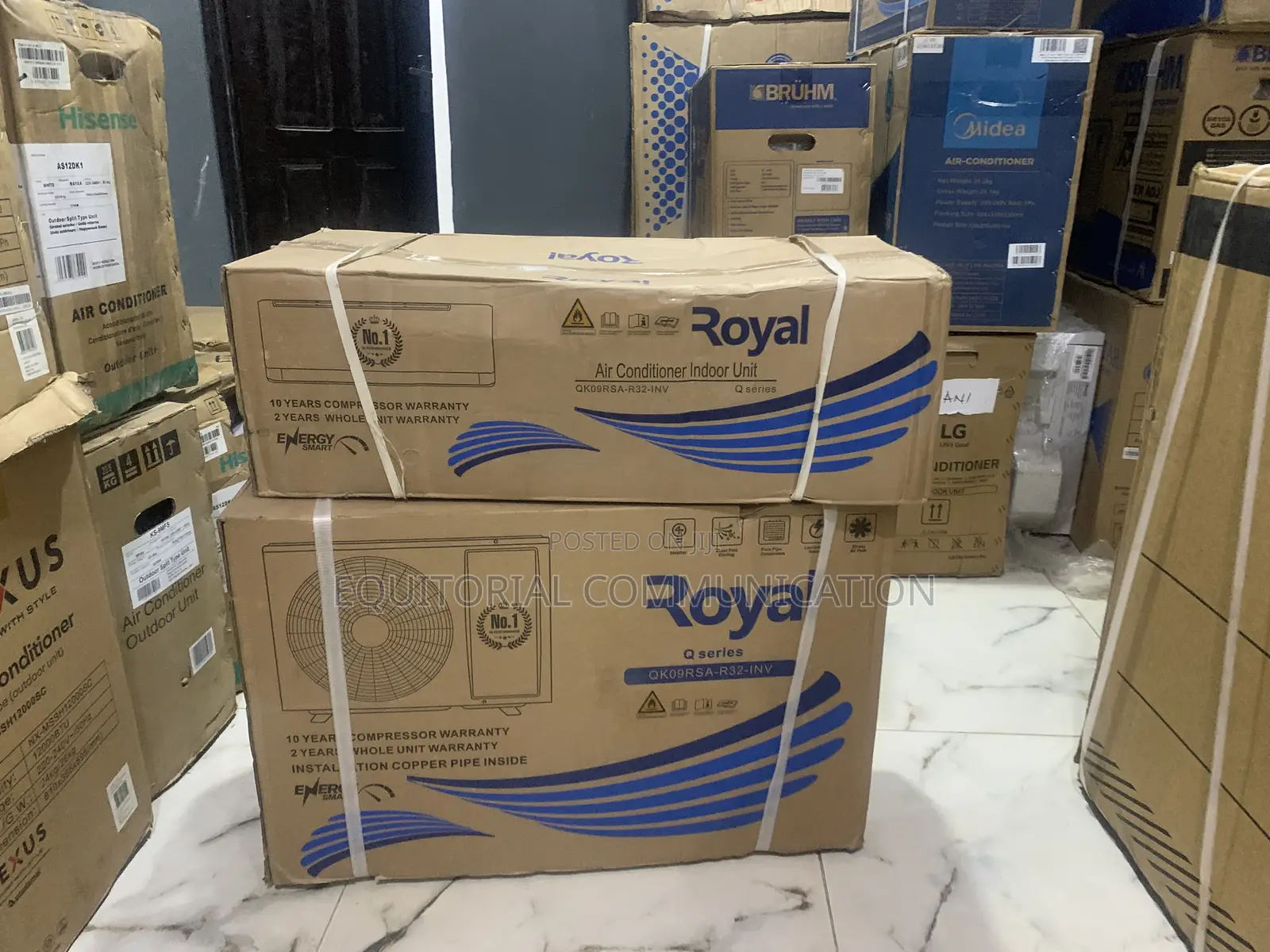 Royal Qk09rsa R32 1hp Energy Saving Inverter Ac