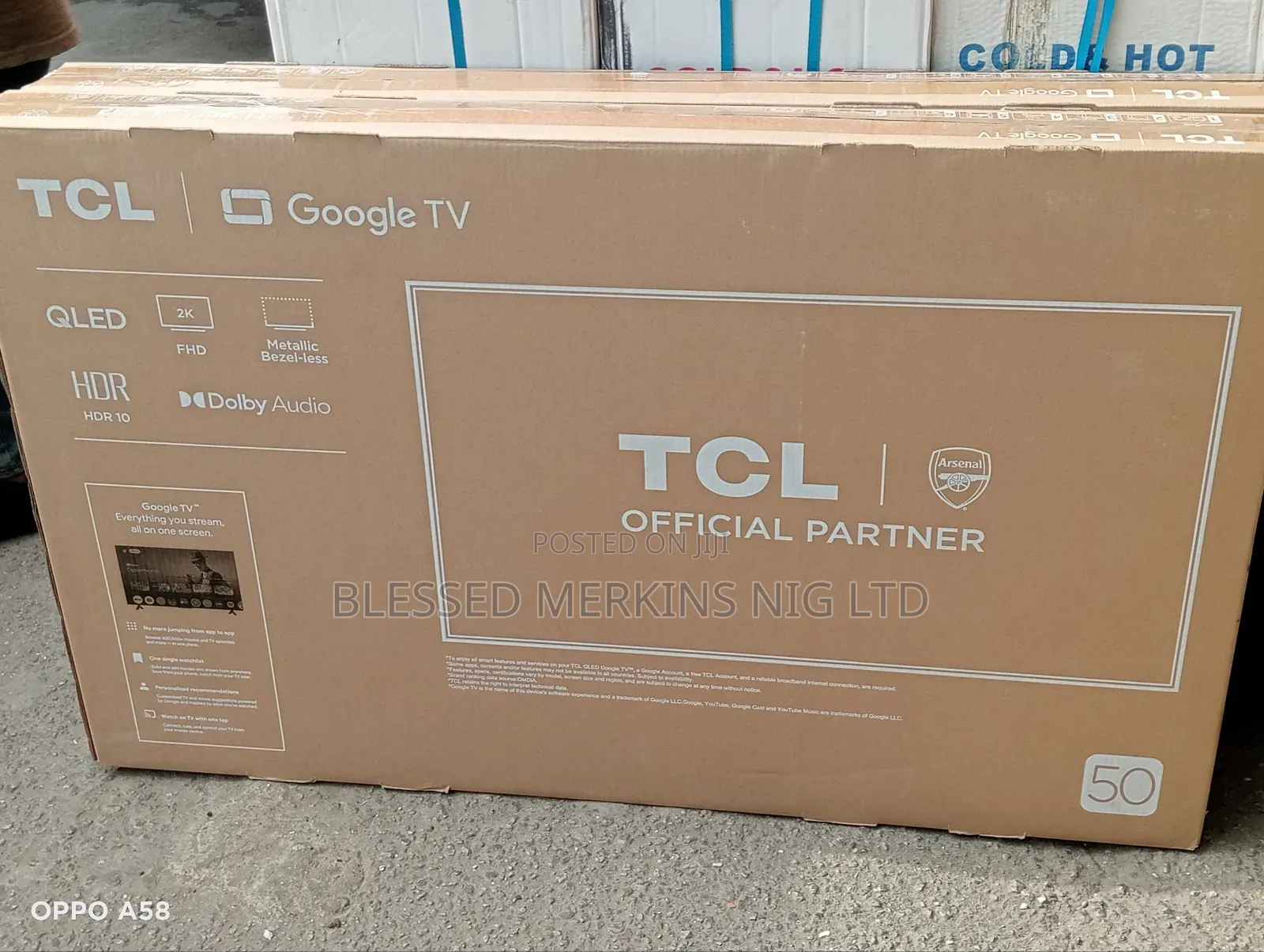 TCL 50" Qled Google Television