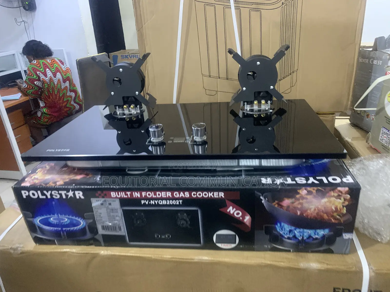 Polystar Pv-Nyqb2002t Double Gas Burner