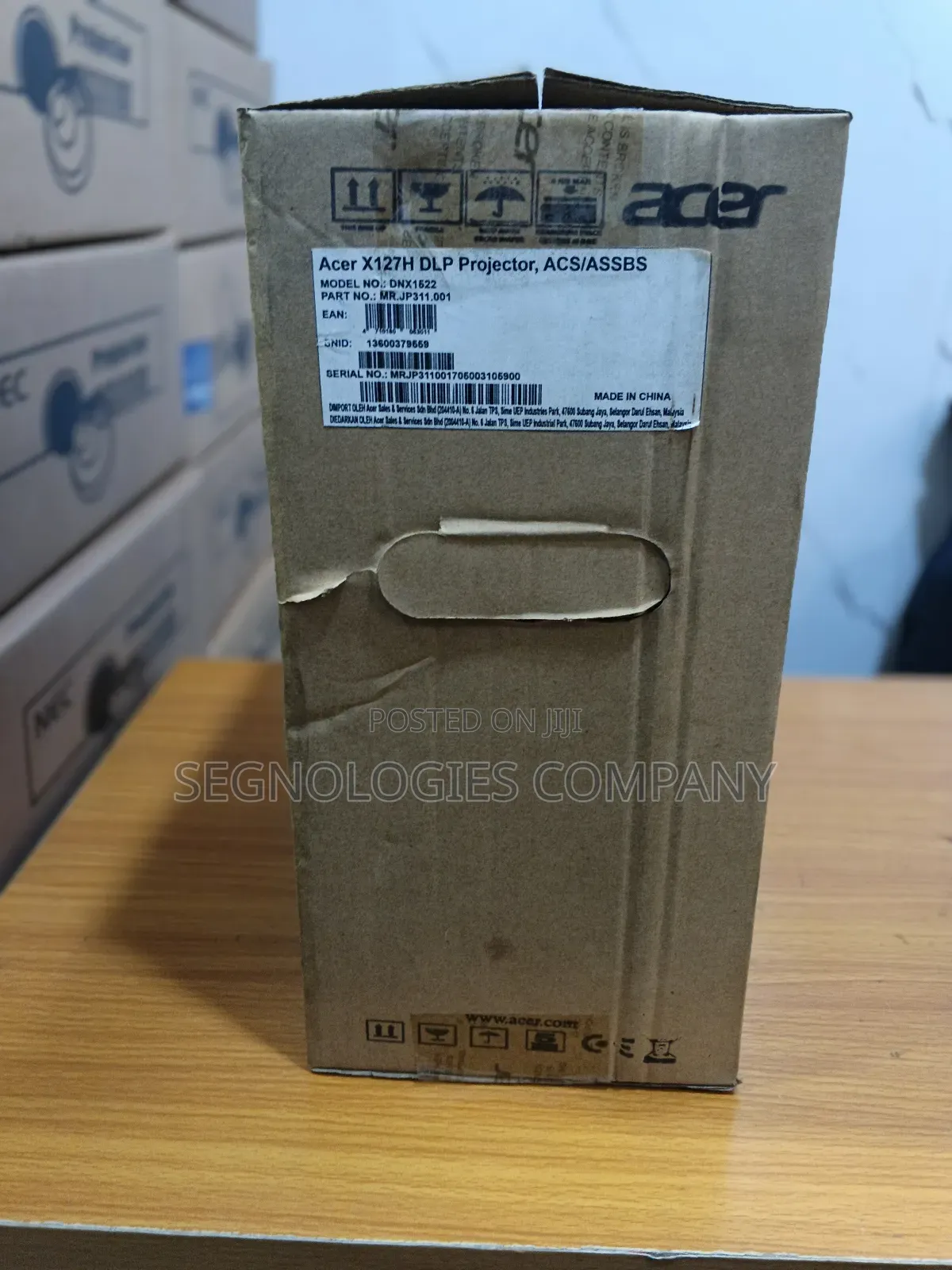 Opened Box Acer X127h Xga 3600 Lumens 3d Ready Projector
