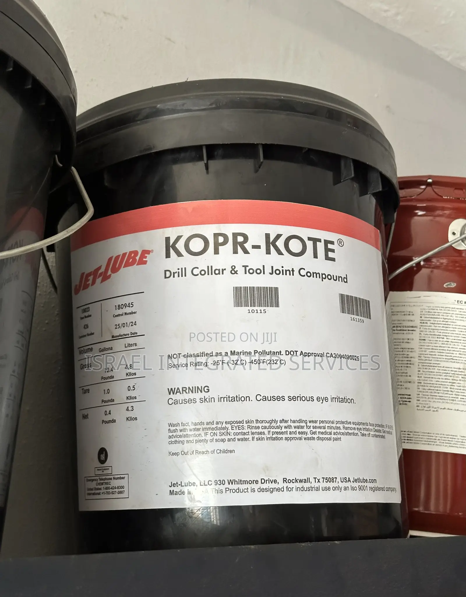 Jet Lube Kpor Kote Drill Collar and Tool Joint Compound