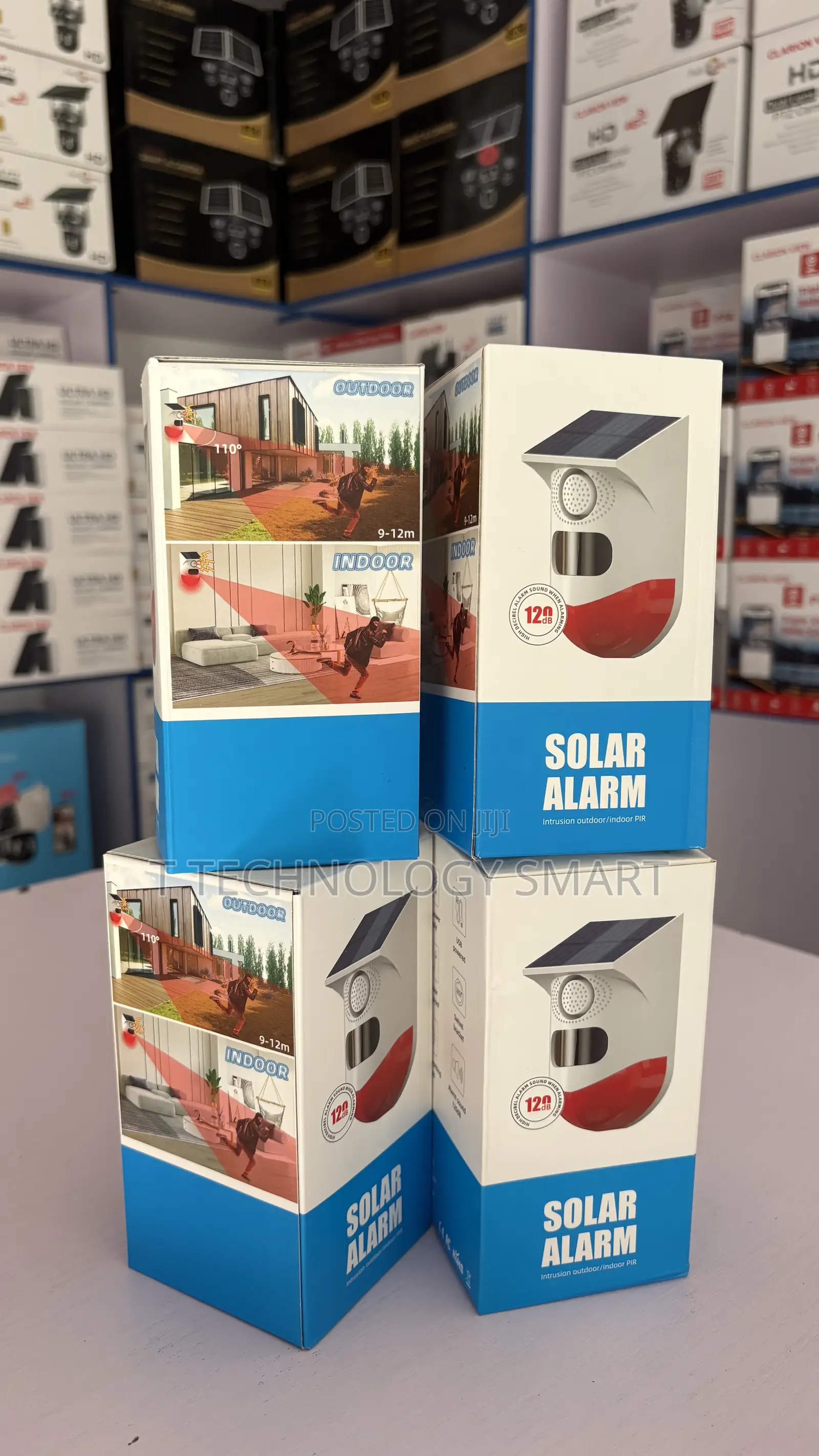 Solar Alarm – Intrusion Outdoor/Indoor Pir