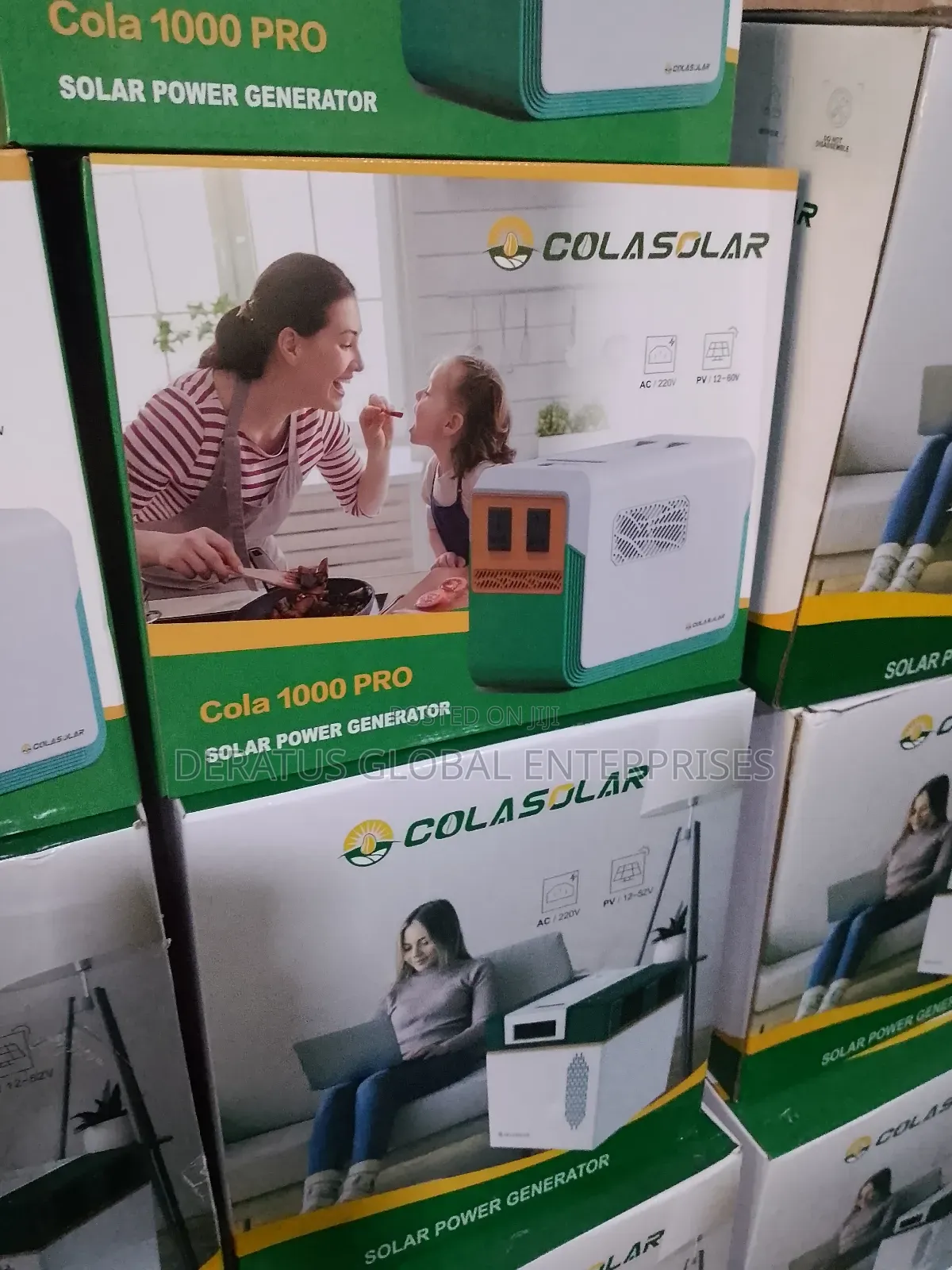 Colasolar1000pro (1kwh) Solar Generator With 400watts Solar Panel