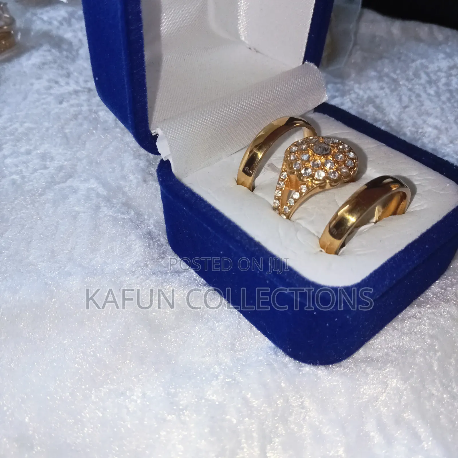 Non-Fading. Long-Lasting. Titanium Couples Ring Set