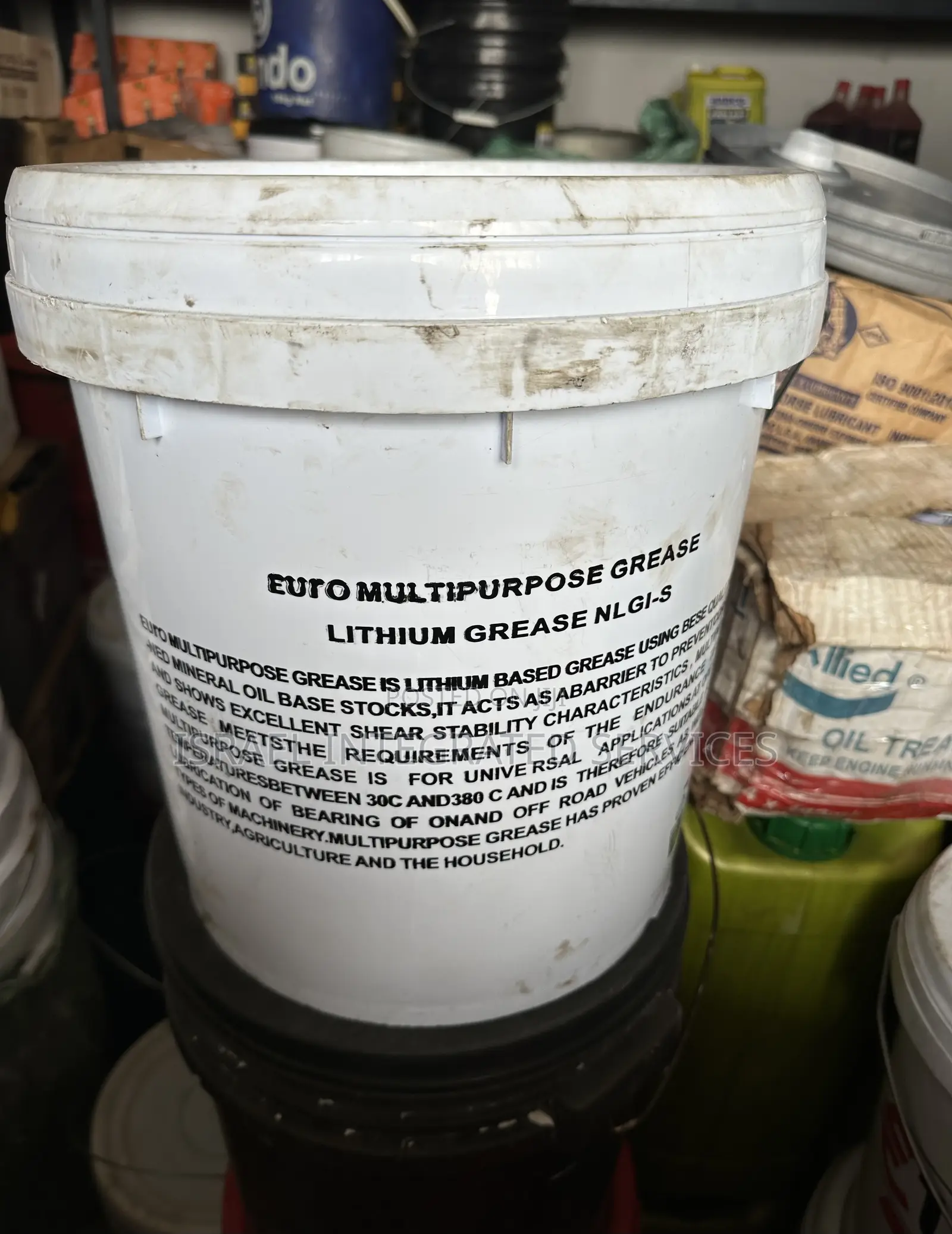 Euro Multipurpose Grease High Temperature Gold Diamond Grade Nlgi3
