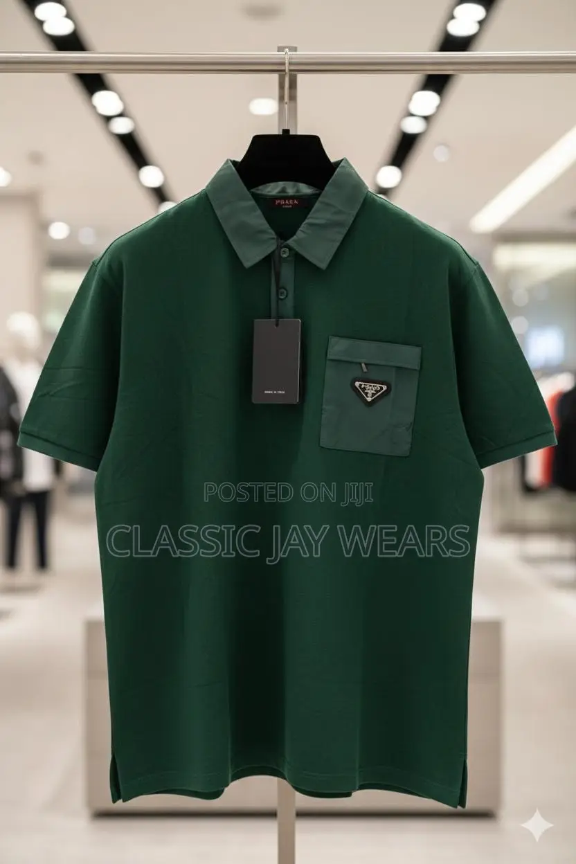 Quality Luxury Prada Polo Available in Sizes