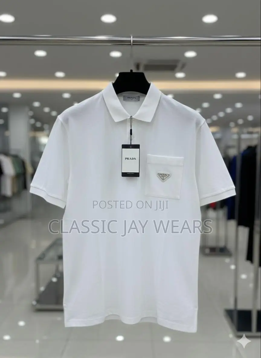 Quality Luxury Prada Polo Available in Sizes