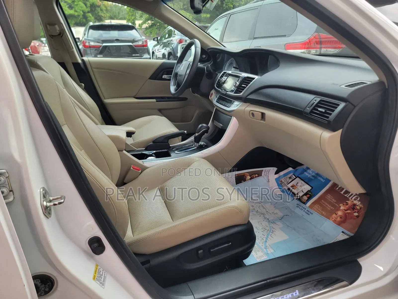 Honda Accord EX-L 4dr Sedan FWD (2.4L 4cyl 2A) 2013 White
