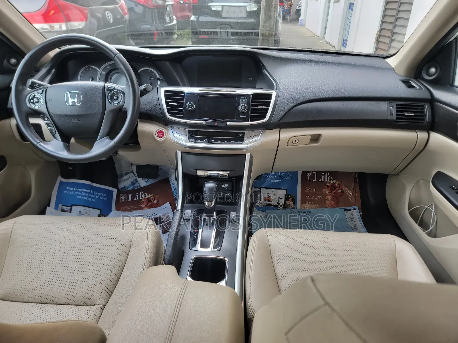 Honda Accord EX-L 4dr Sedan FWD (2.4L 4cyl 2A) 2013 White