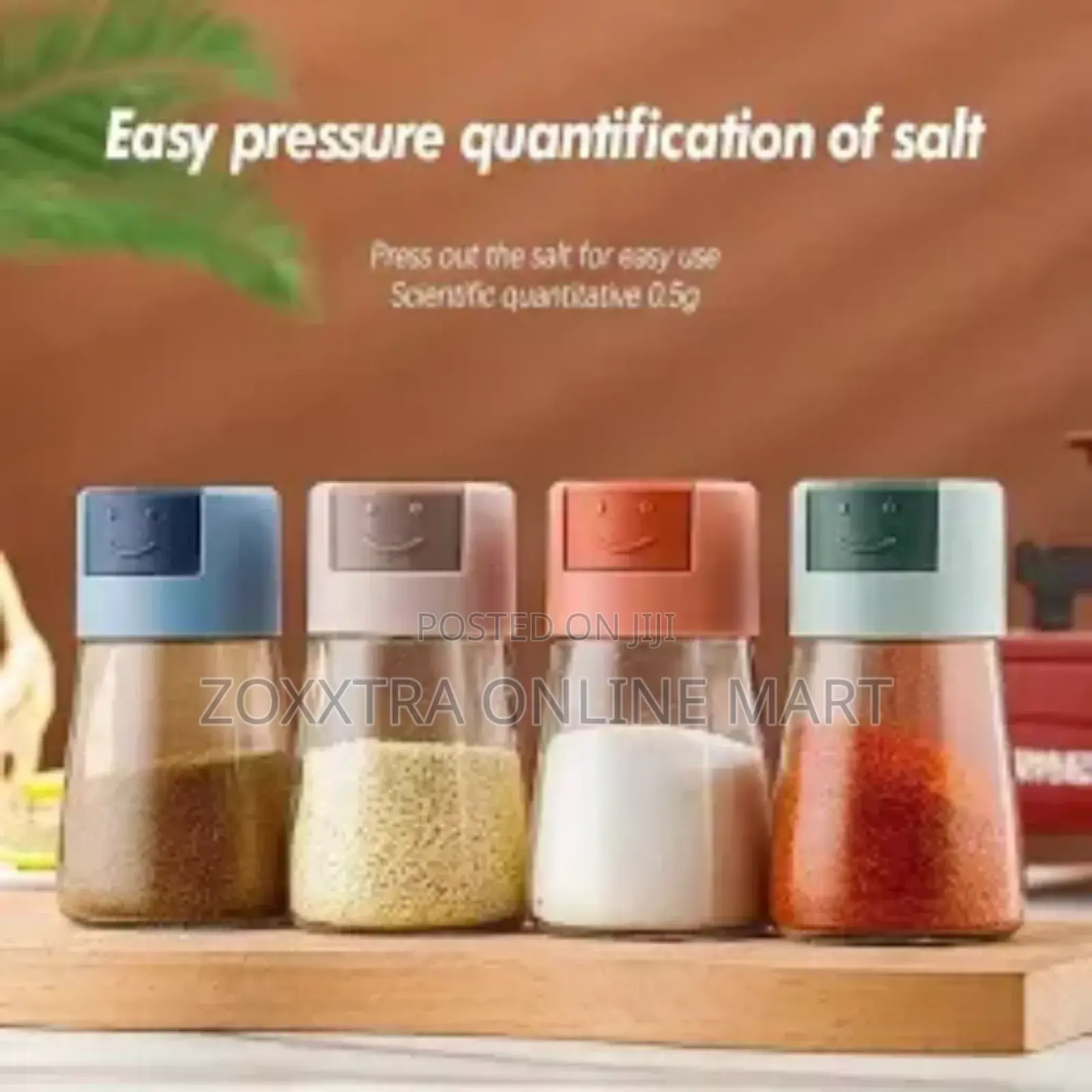 Salt, Pepper and Spice Control Bottle