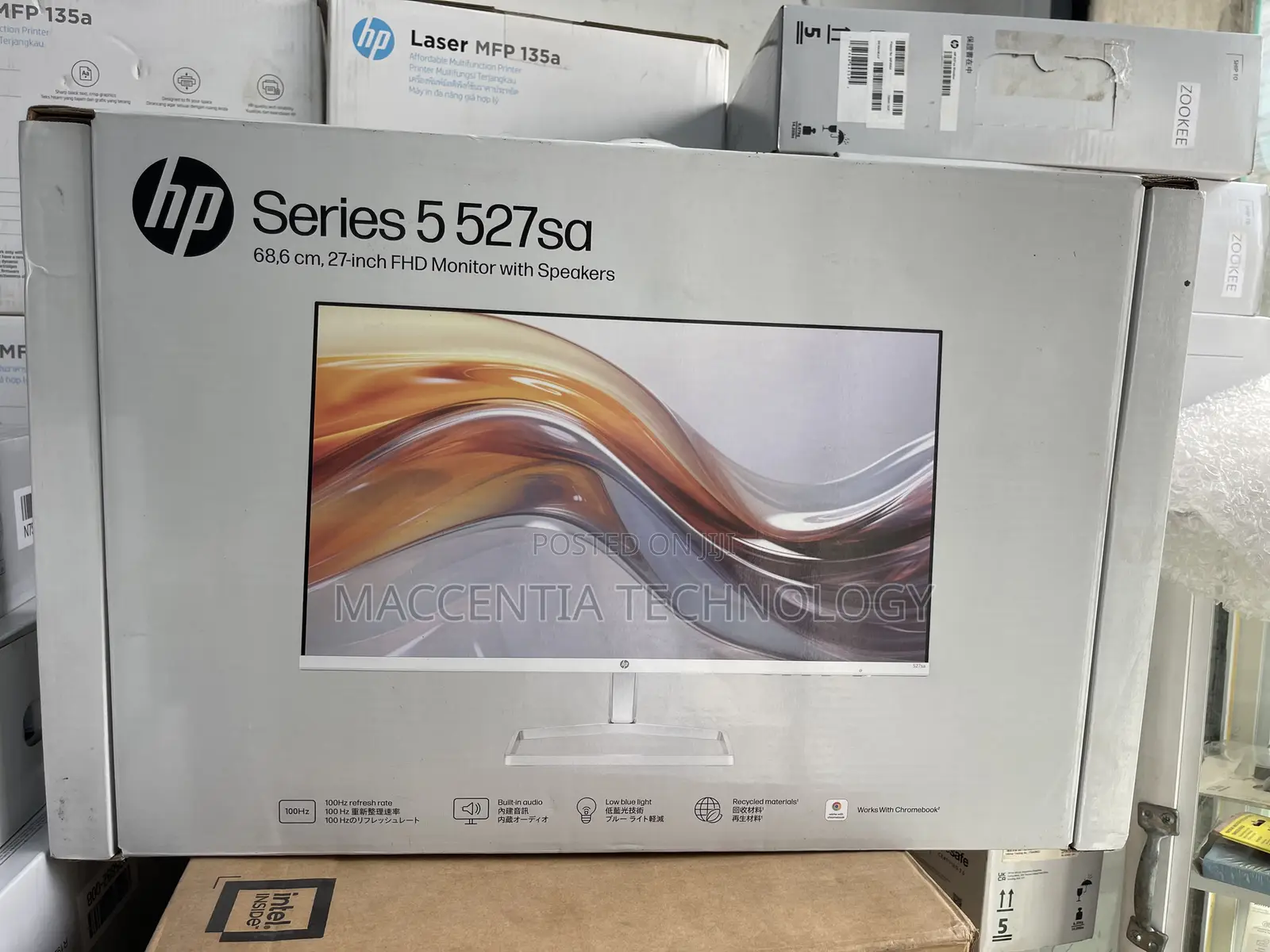 Hp Series 5 27 Inch FHD Monitor With Speakers - 527sa (94f48aa)