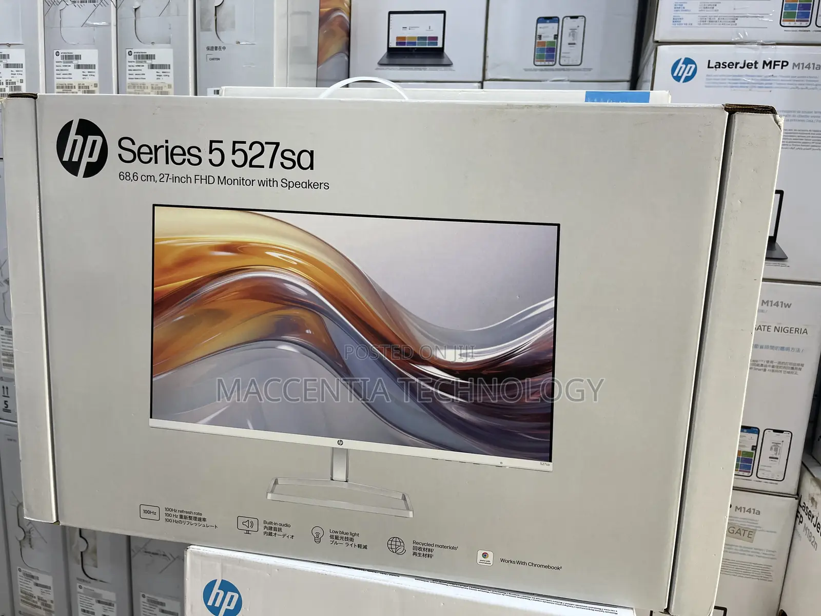 Hp Series 5 27 Inch FHD Monitor With Speakers - 527sa (94f48aa)