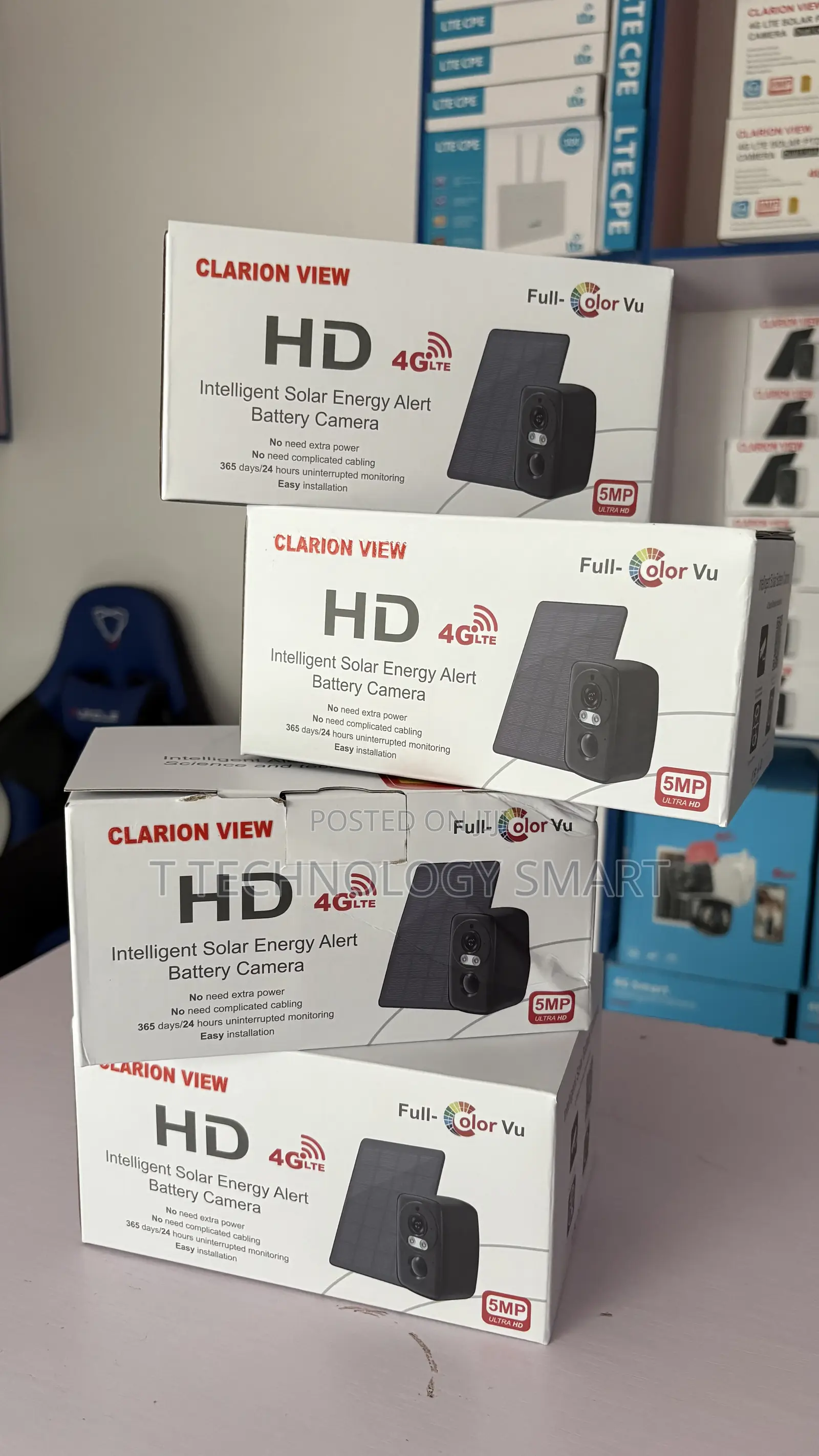 Clarion View 4g Intelligent Solar