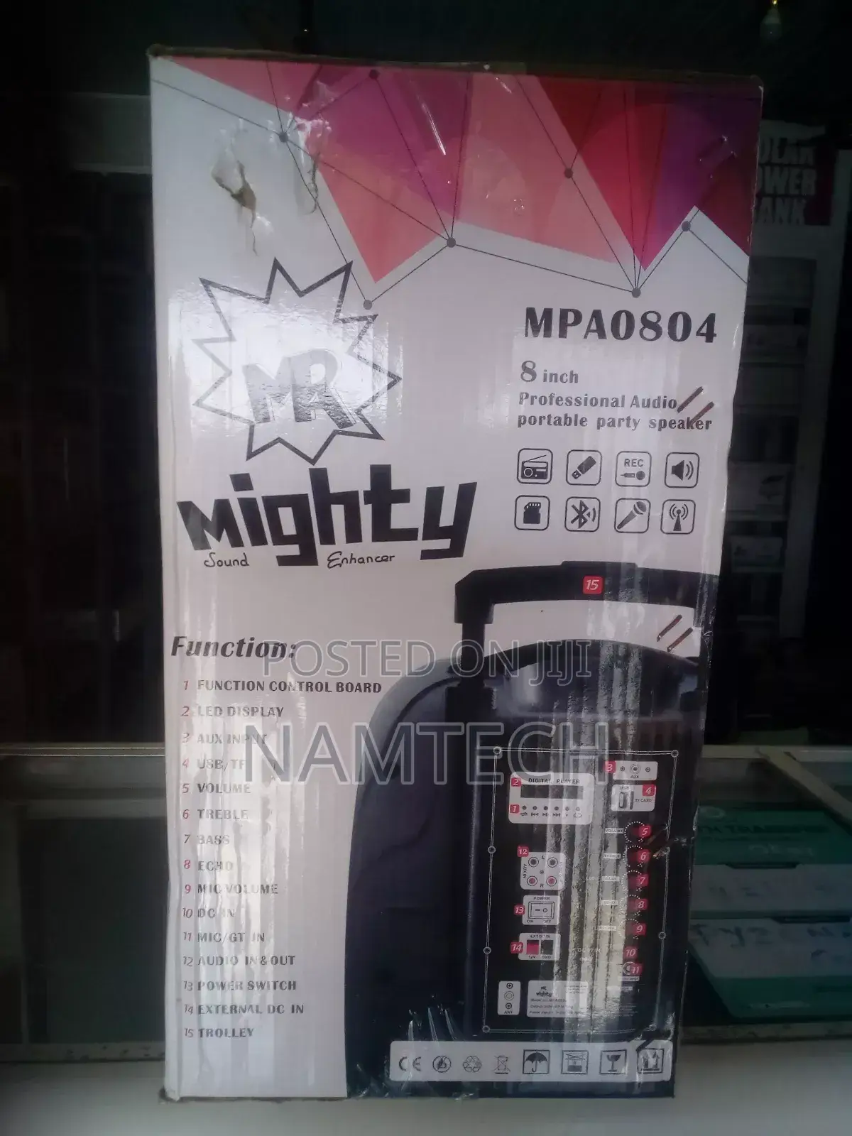 Mr Mighty Speaker 8" Mpa0804