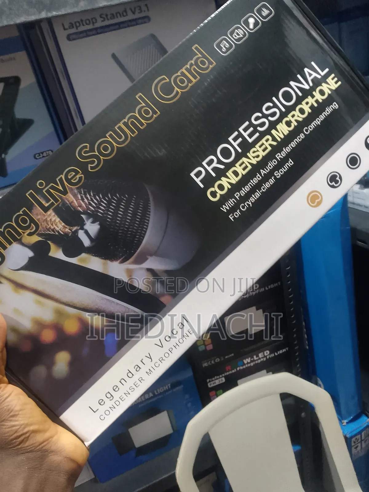 Live Singing Professional Condenser Microphone