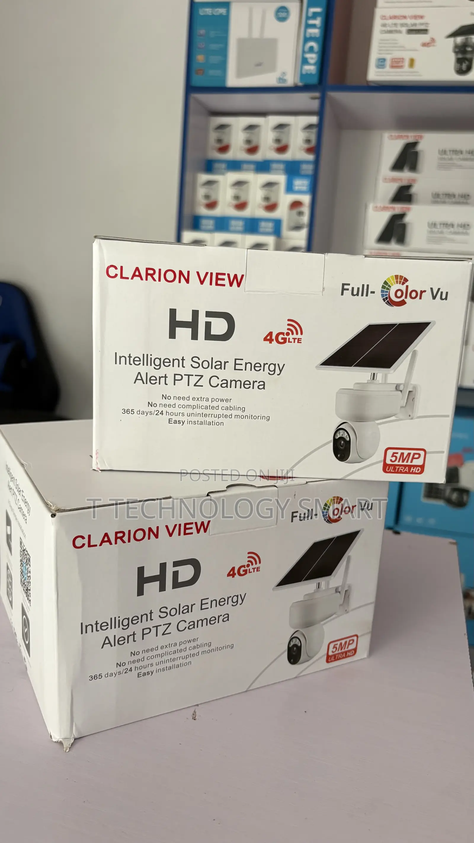 Intelligent Solar Camera Alert PTZ Camera