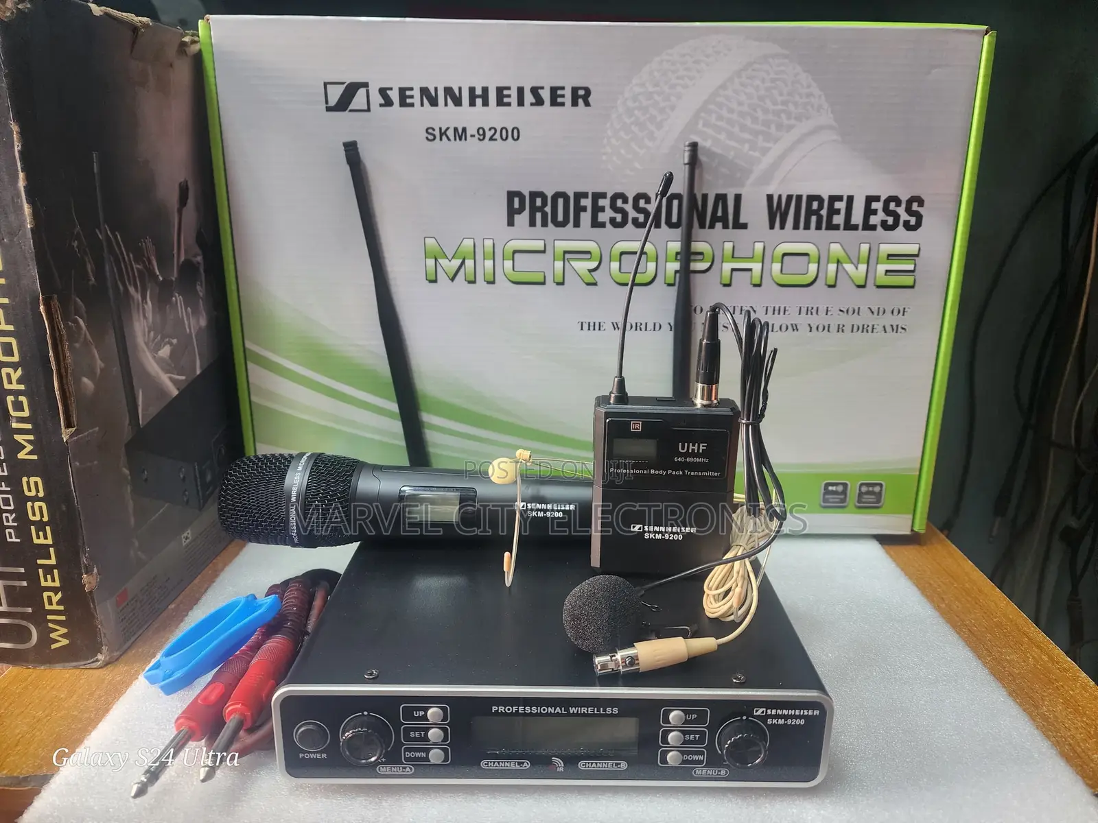 SKM-9200 3in1 Professional Wireless Microphone