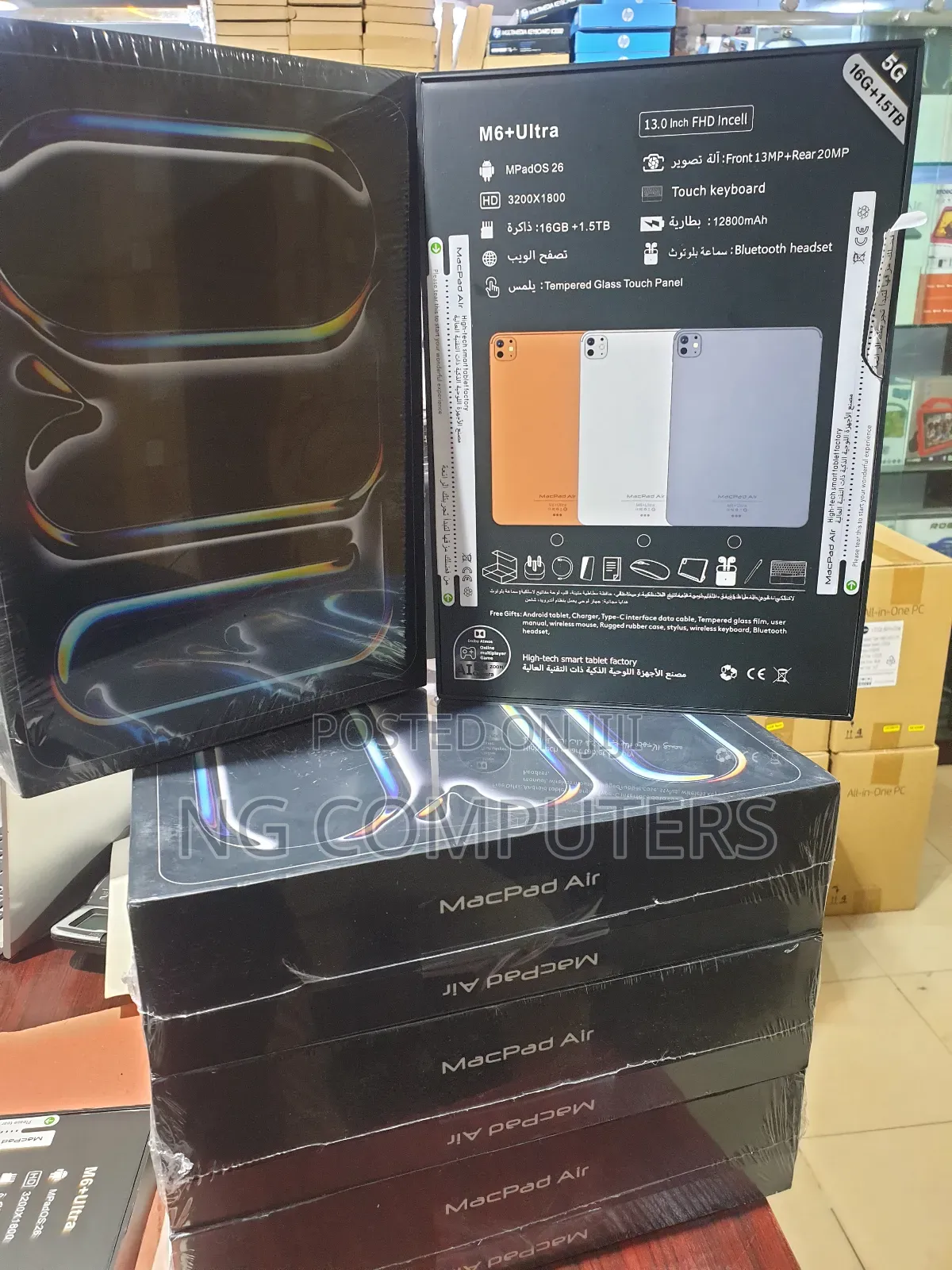 New MacPad Air M5+ Ultra 16 GB