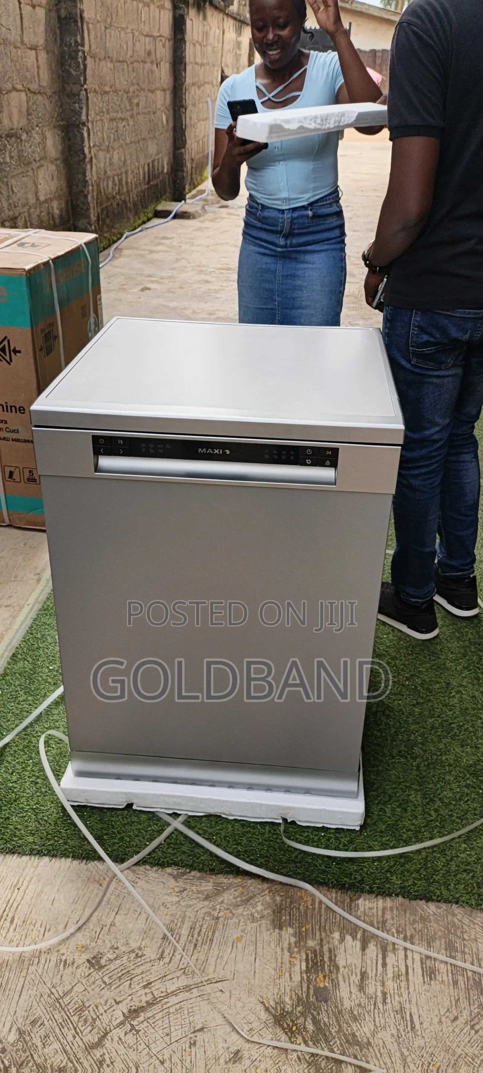 Maxi Dw-5201m Silver Dishwasher