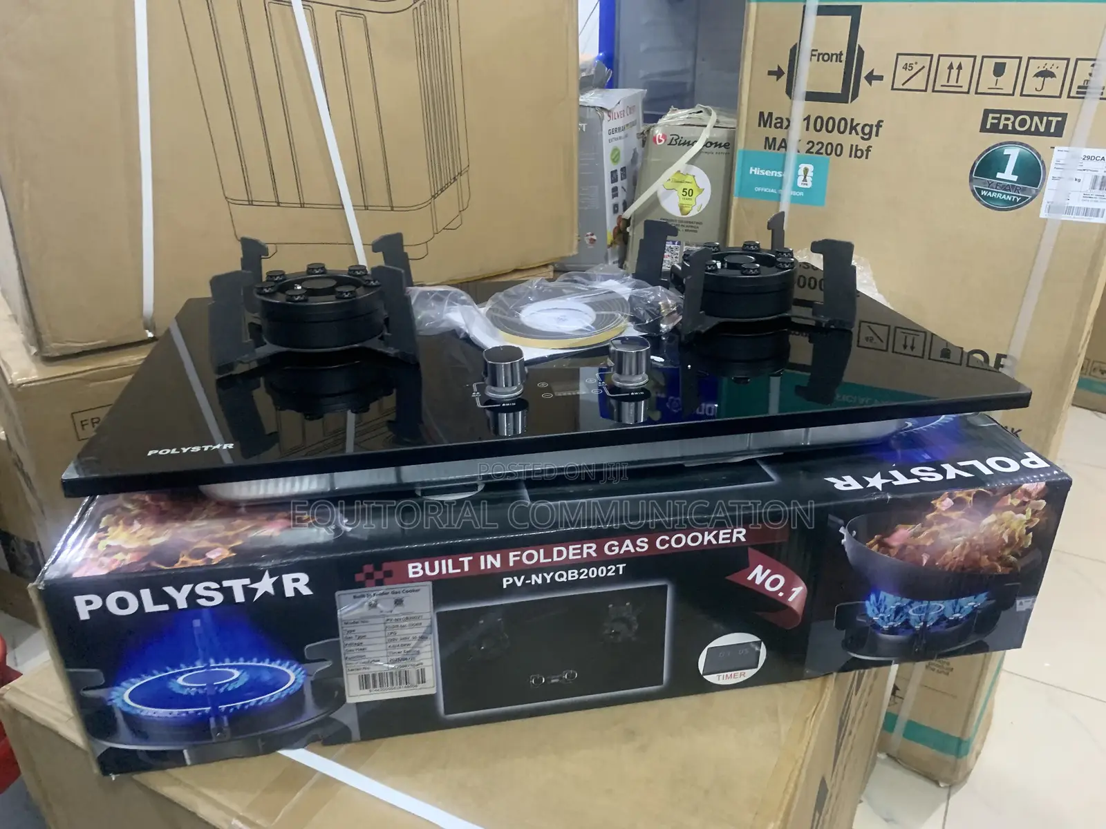 Polystar Pv-Nyqb2002t Gas Burner With Pan Support