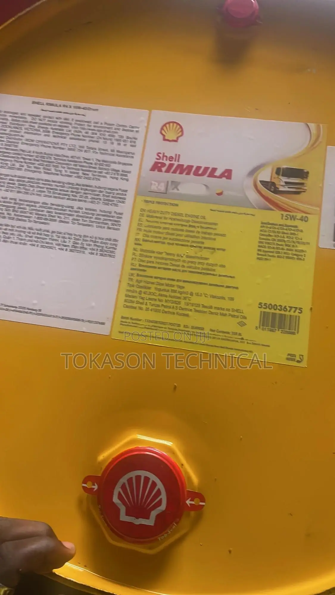 Shell Rimula R4 X 15w-40