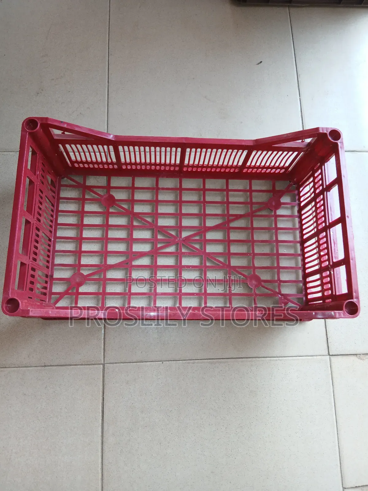 Half Crates Perforated 38cm X 20cm X 11cm