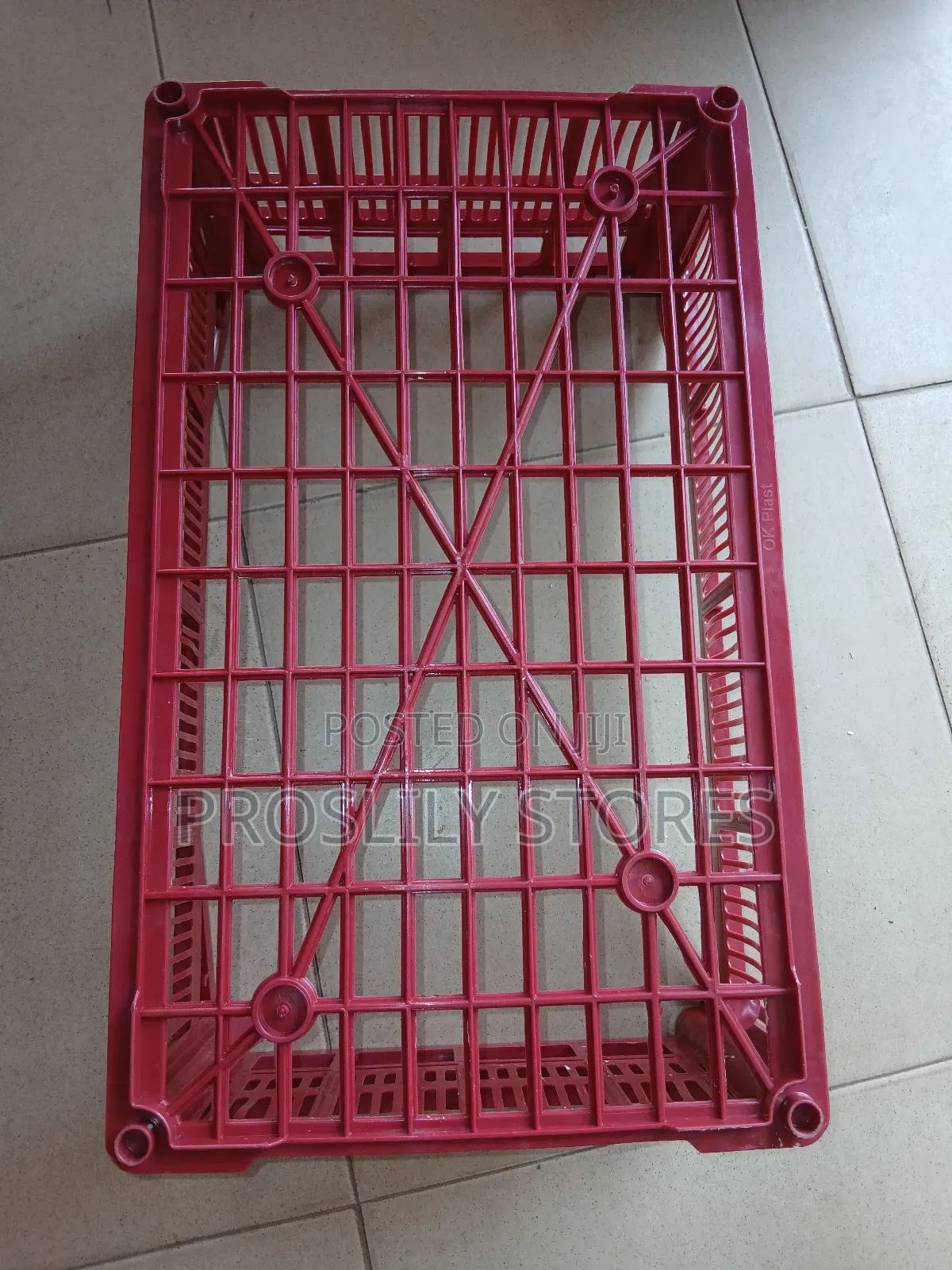 Half Crates Perforated 38cm X 20cm X 11cm