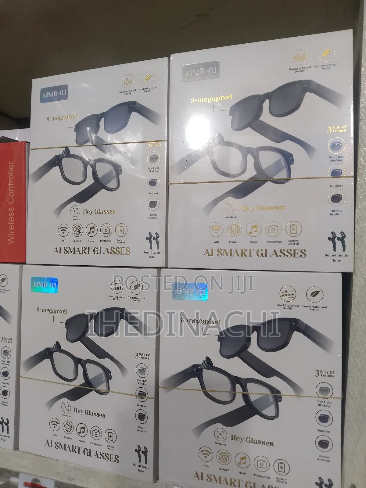 Al Smart Glasses G1 for Video Music and Camera