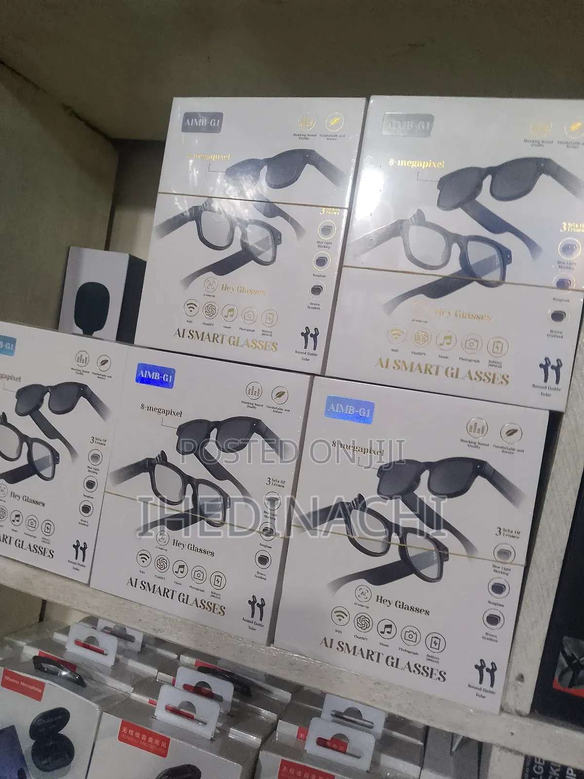 Al Smart Glasses G1 for Video Music and Camera