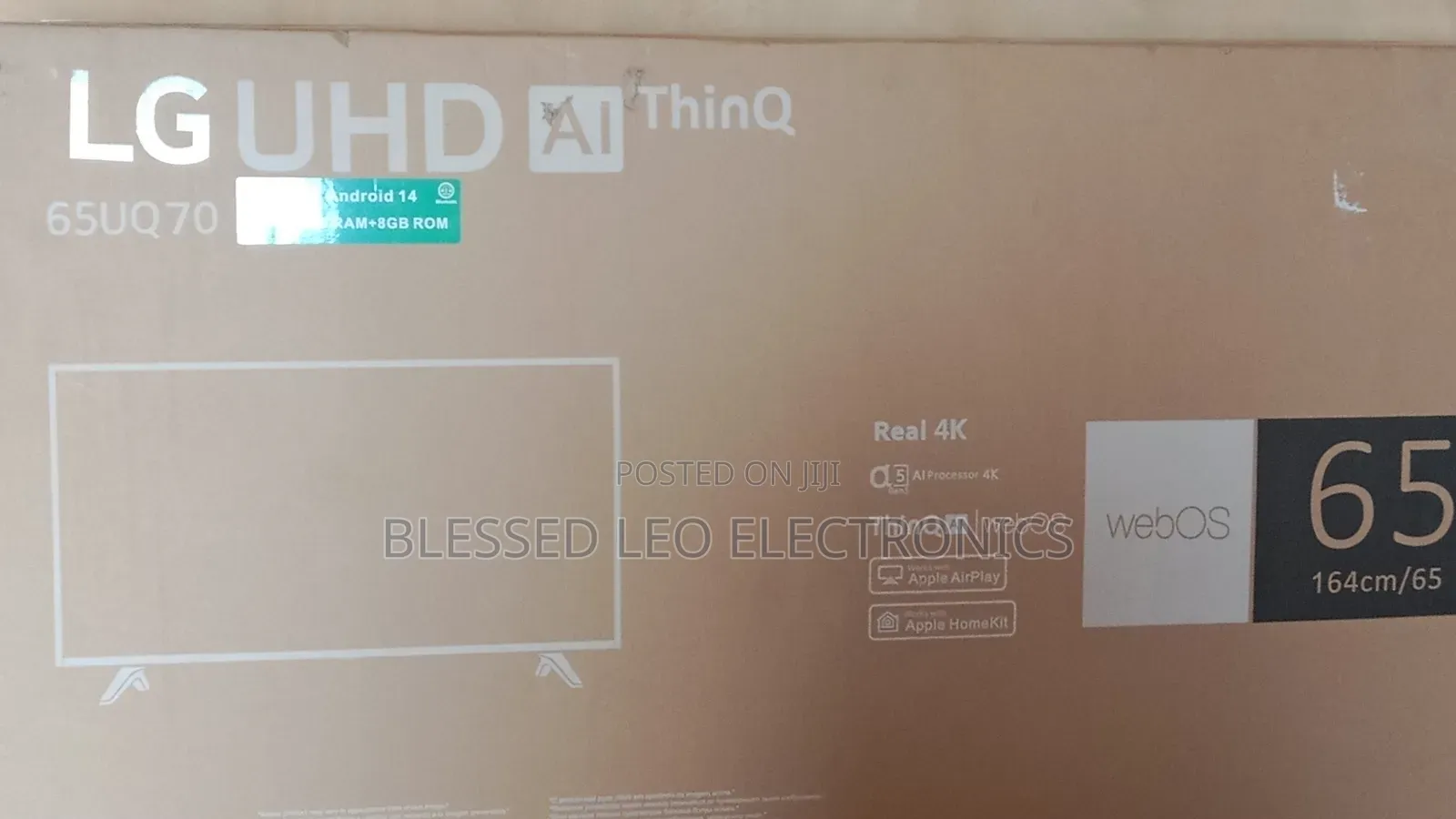 65 Inches Smart Tv With Netflix Spotify Youtube Channel