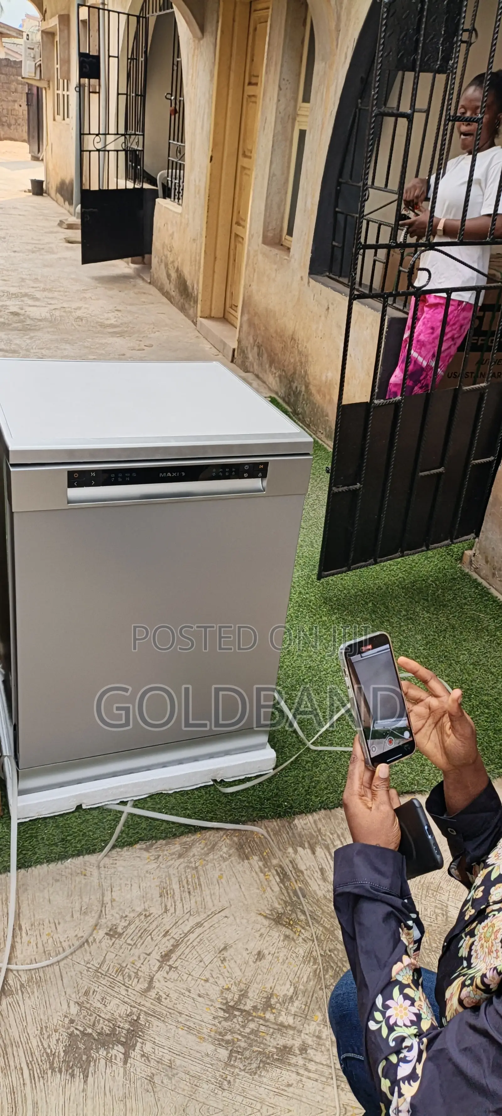 Maxi Dw-5201m Silver Dishwashing Machine