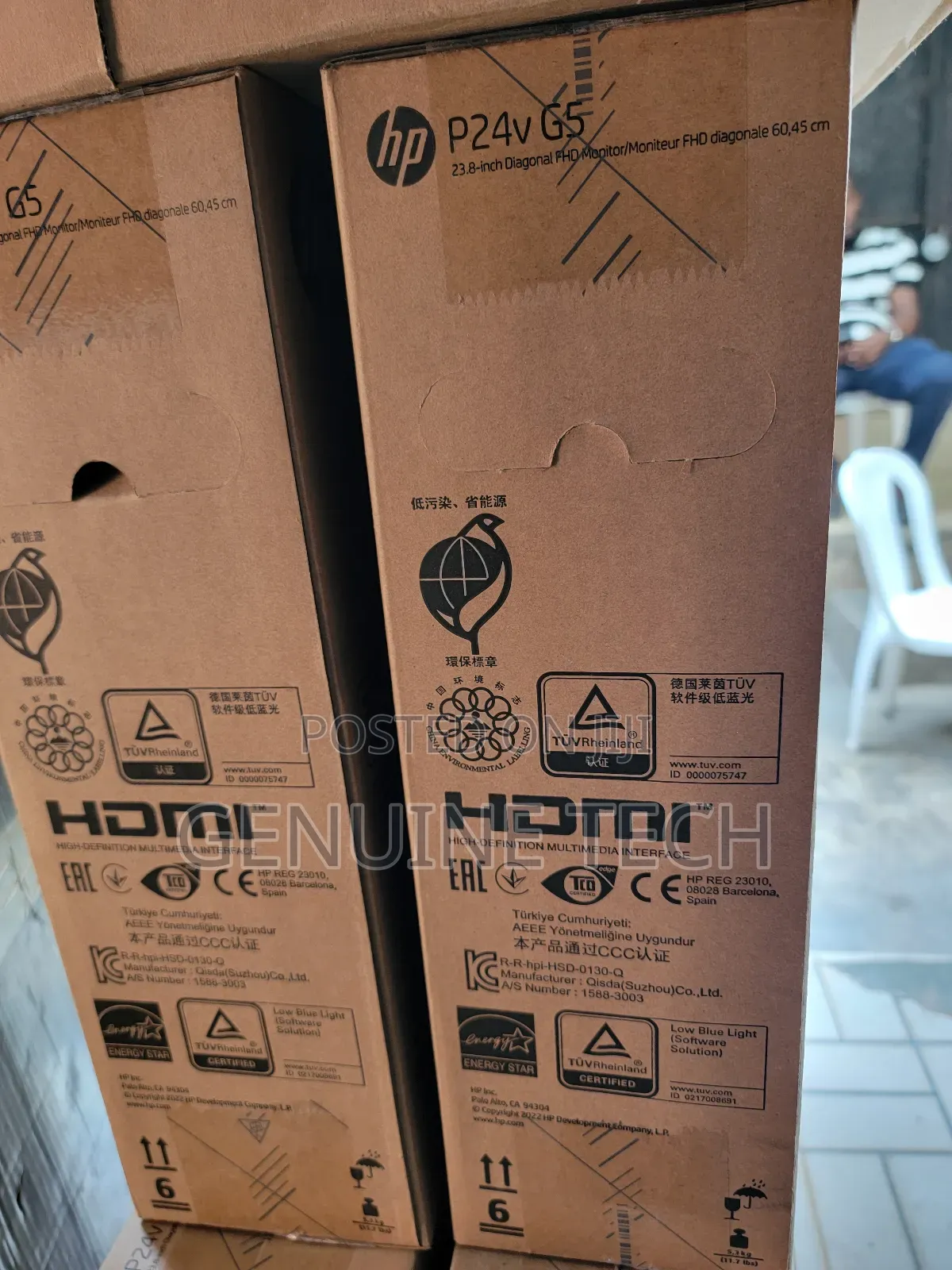 Hp Monitor P24v G5 24"