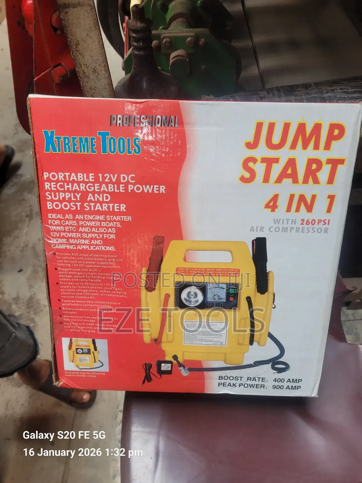 Jump Start 4in1 Boost Starter