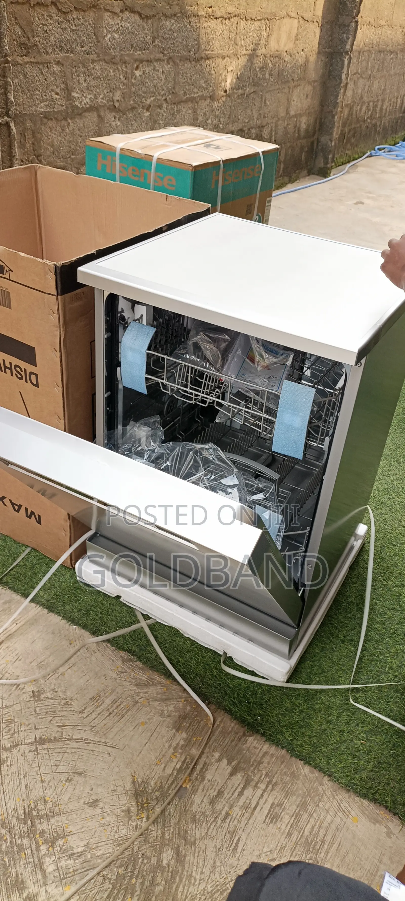 Maxi Dw-5201m Modern Home Dishwasher, Silver