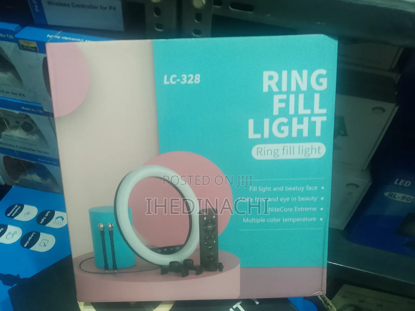 Lc- 328 Ring Lights With Remote
