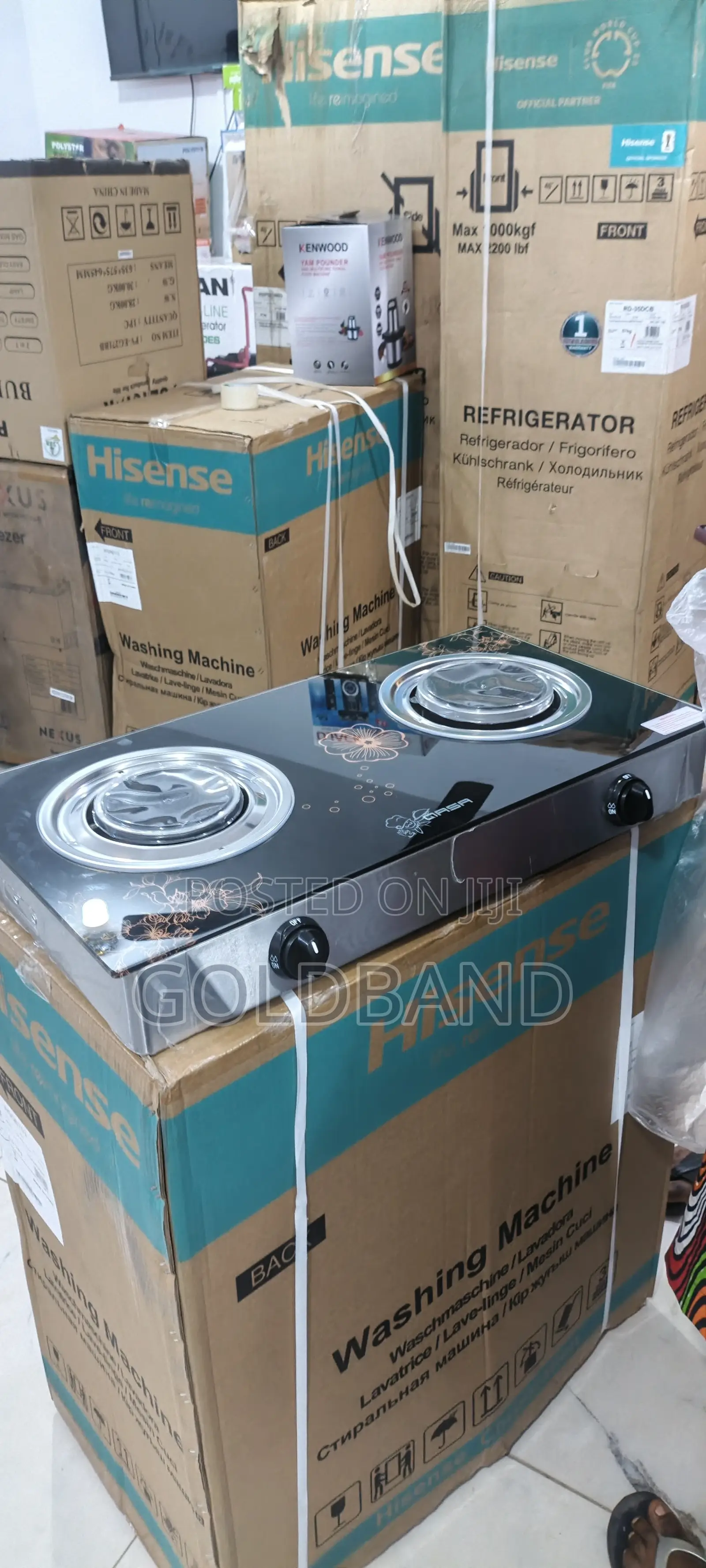 Qasa 2 Burner Tabletop Gas Cooker